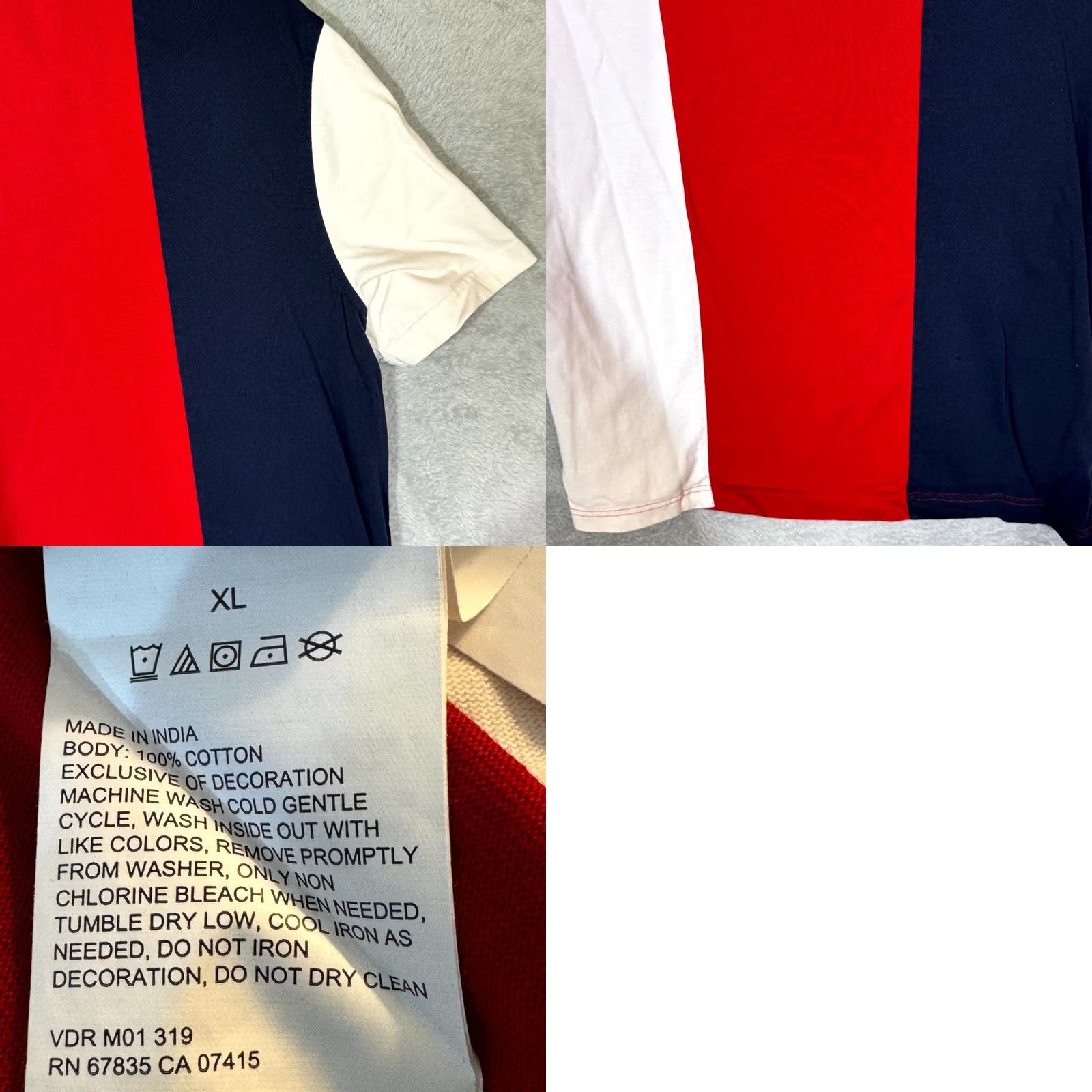 Nautica Nautica Jeans Co polo shirt Multicolor striped 100% Cotton XL Men’s Casual Shirt Polo Size US XL / EU 56 / 4 - 9 Thumbnail