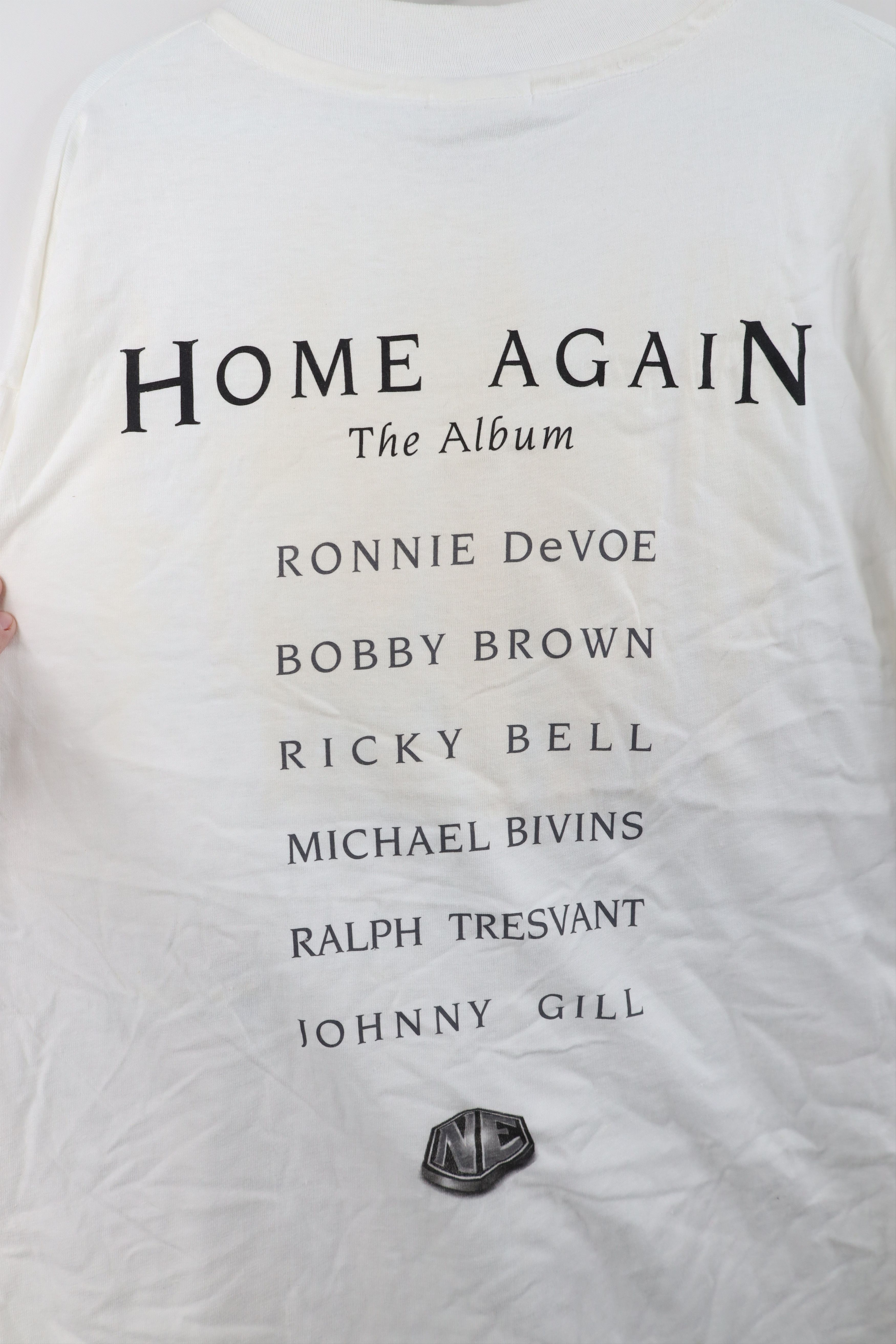 Vintage Vintage 90s The Album New Edition Band R&B T-Shirt White Size US XL / EU 56 / 4 - 10 Thumbnail