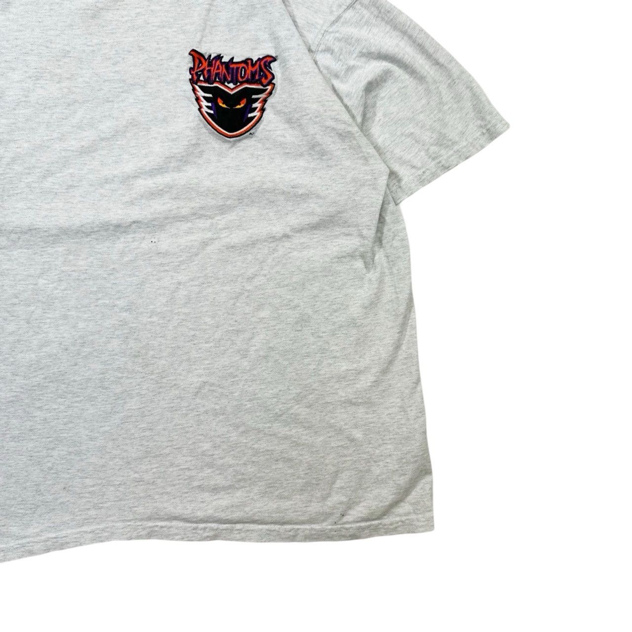 Vintage Vintage 90s Phantoms Hockey Patch T Shirt Size US XL / EU 56 / 4 - 3 Thumbnail