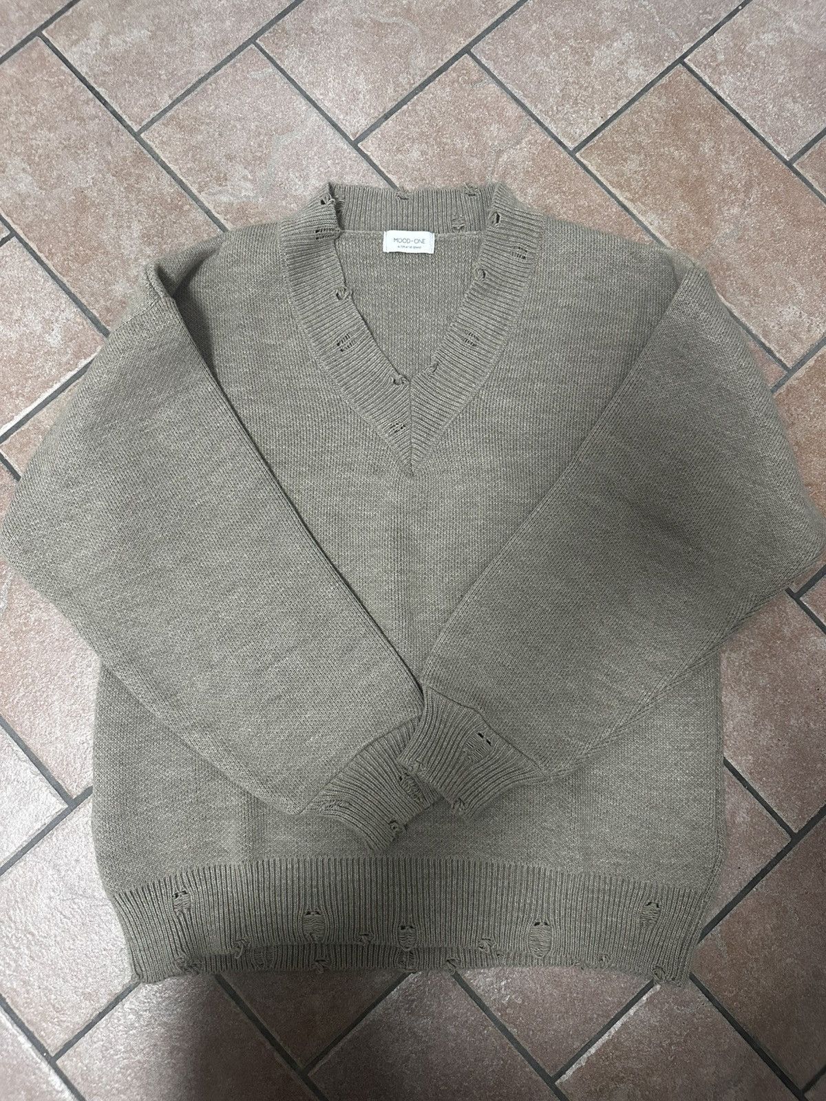 Other Mood-one Beige Sweater Size US XXL / EU 58 / 5 - 3 Thumbnail
