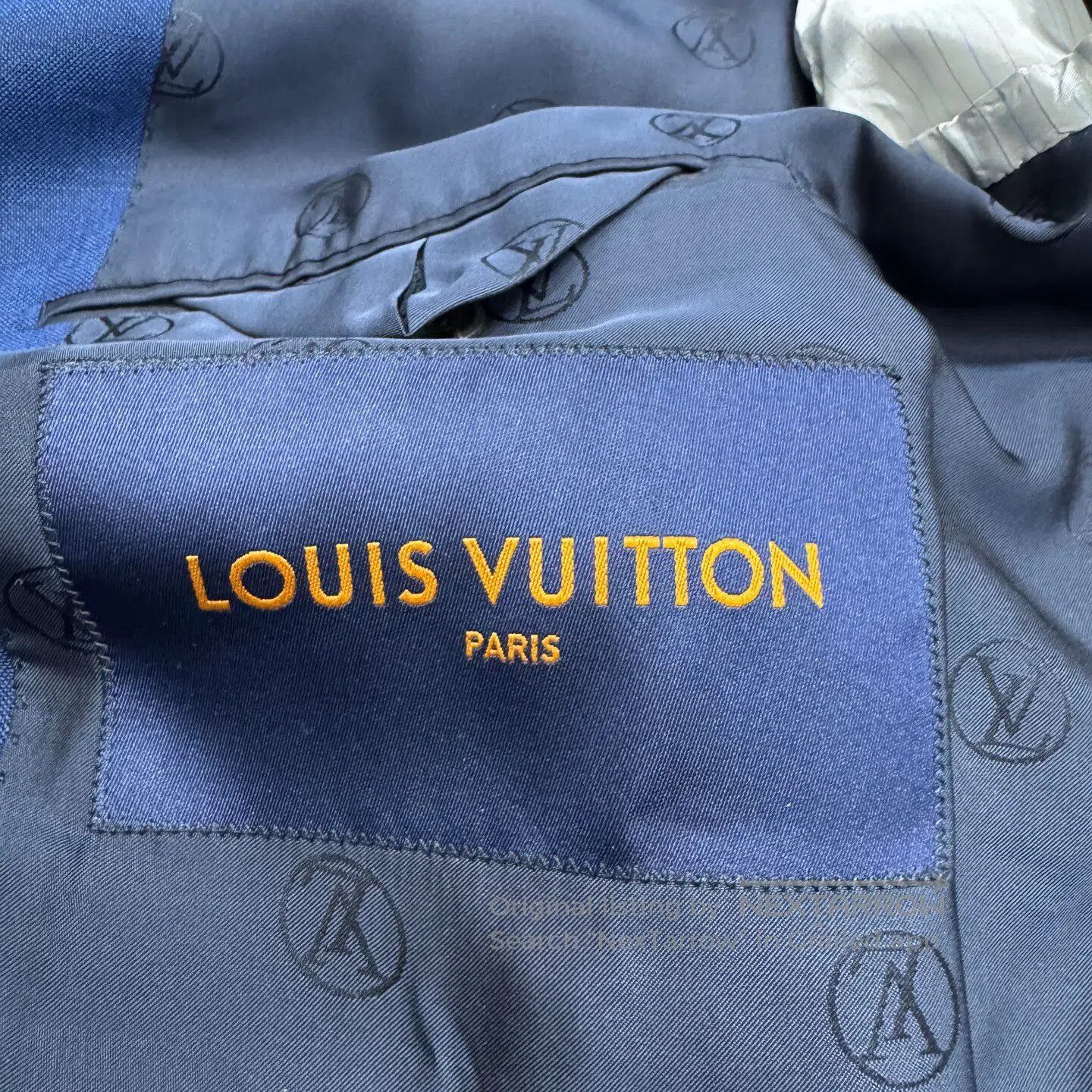 Louis Vuitton Louis Vuitton Blue-gray wool coat| Size US M / EU 48-50 / 2 - 3 Thumbnail