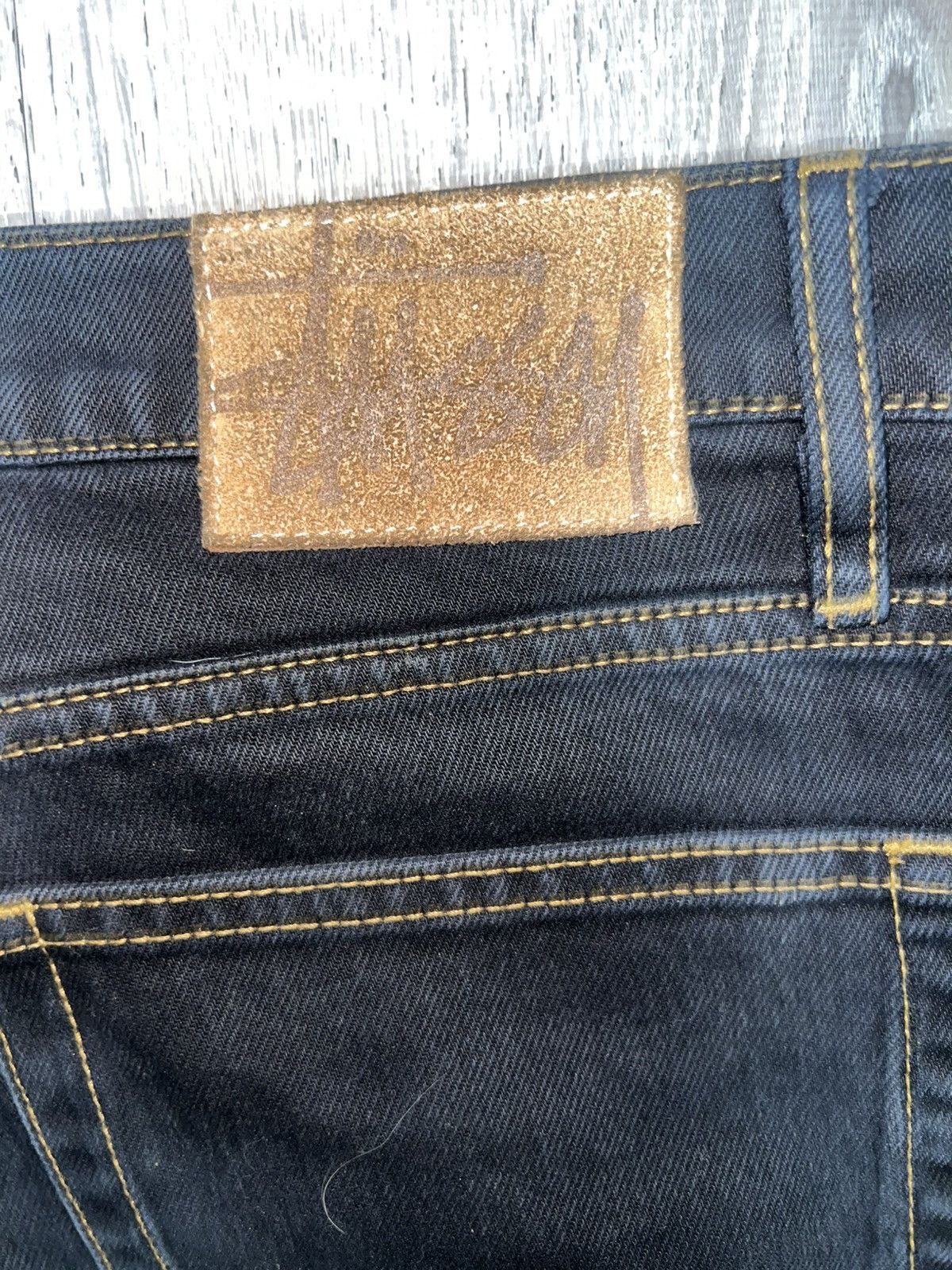Stussy Stussy Classic Denim Jeans in Black 34 Straight Leg Fit Size US 34 / EU 50 - 5 Thumbnail