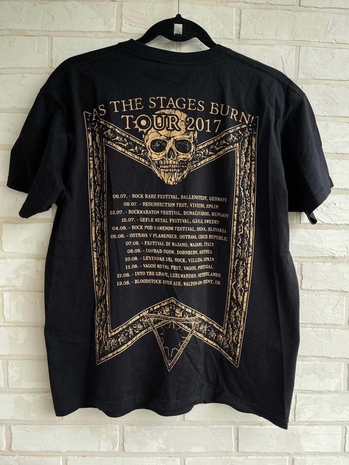 Other Arch Enemy T Shirt As The Stage Burn Tour 2017 Size US M / EU 48-50 / 2 - 5 Thumbnail