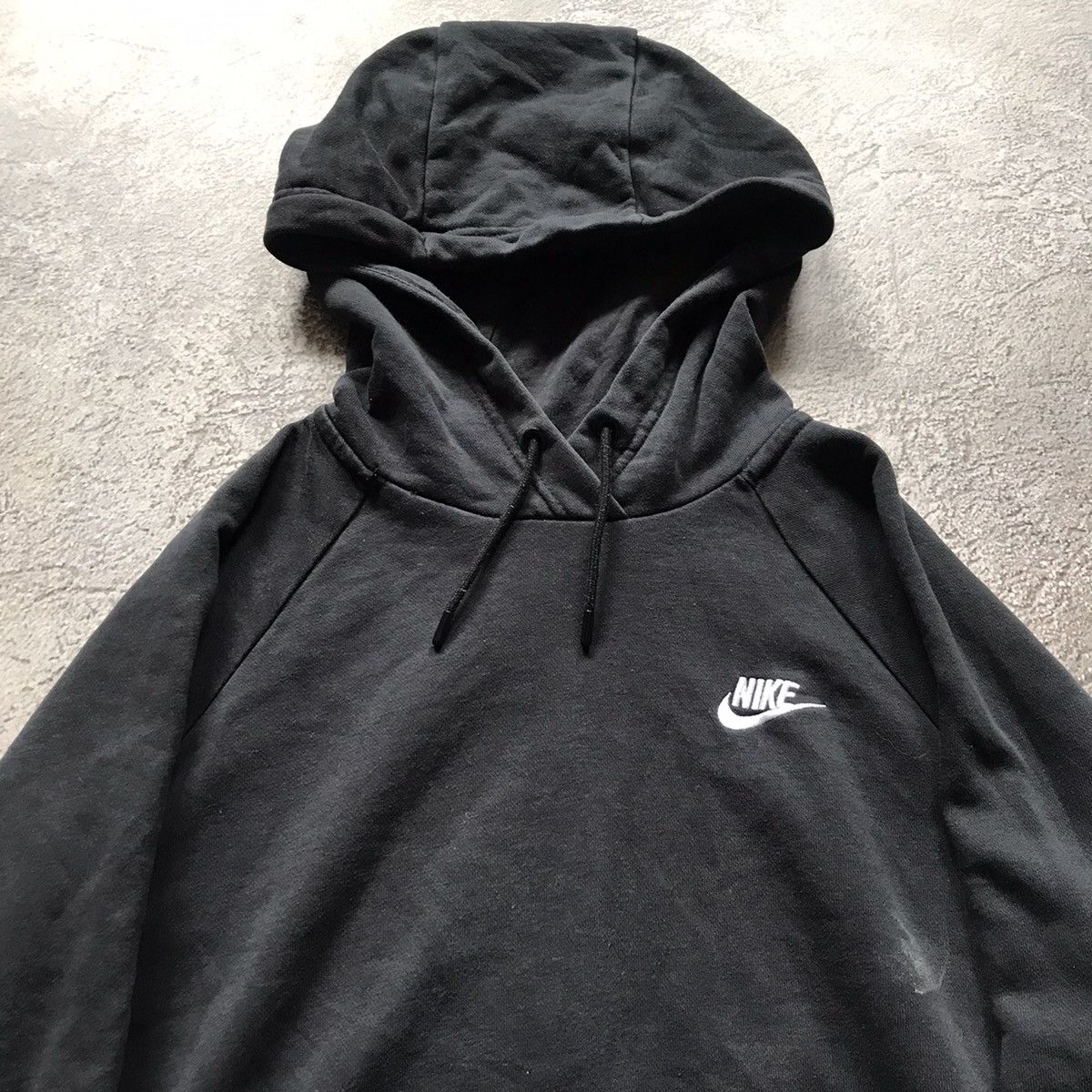 Vintage Vintage 90s Nike Hoodie Swoosh Logo Streetwear Skate Baggy L Size US L / EU 52-54 / 3 - 2 Thumbnail