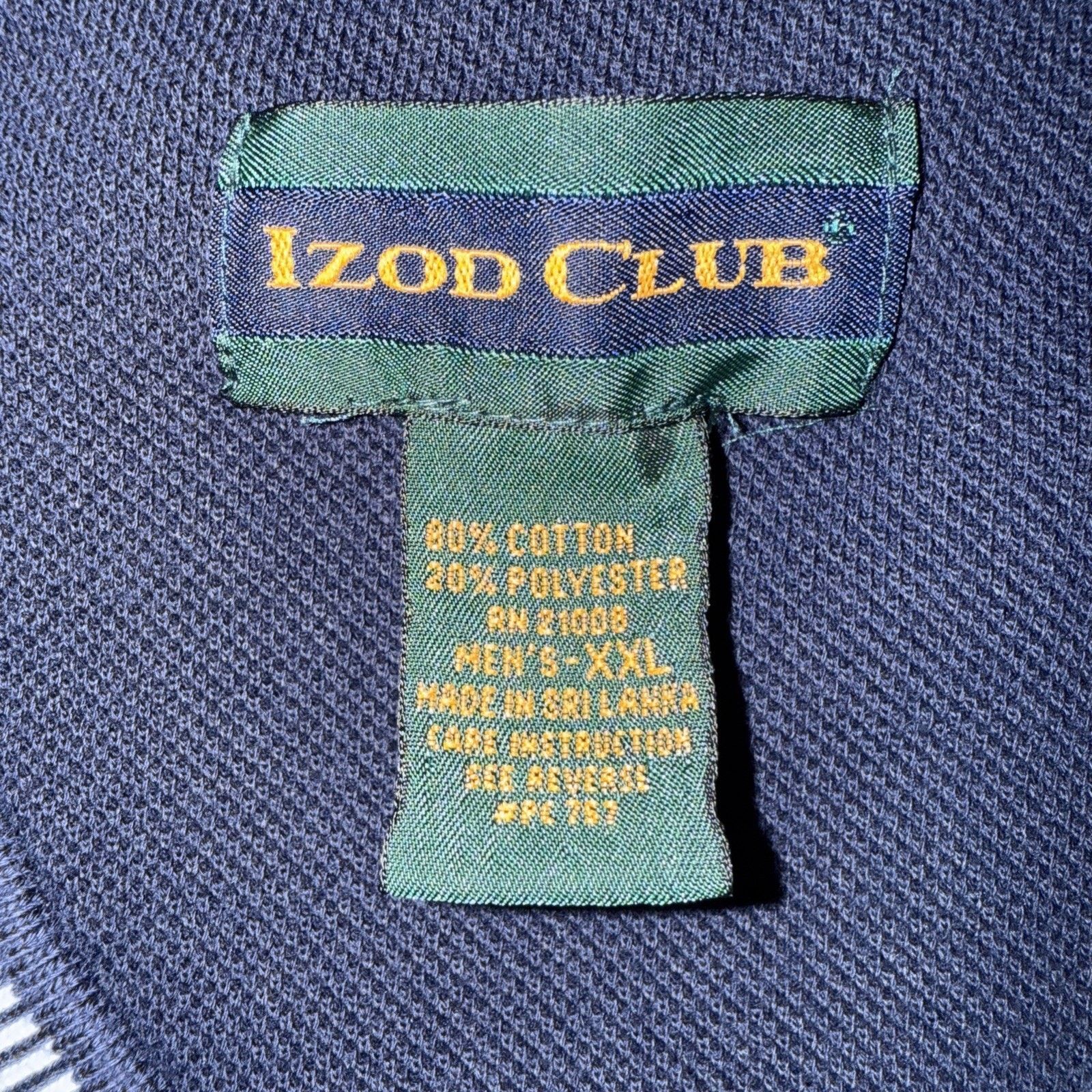 Izod Navy Golf Vest Sz 2XL W/ Merrill Lynch Embroidered EUC Money Size US XXL / EU 58 / 5 - 8 Thumbnail