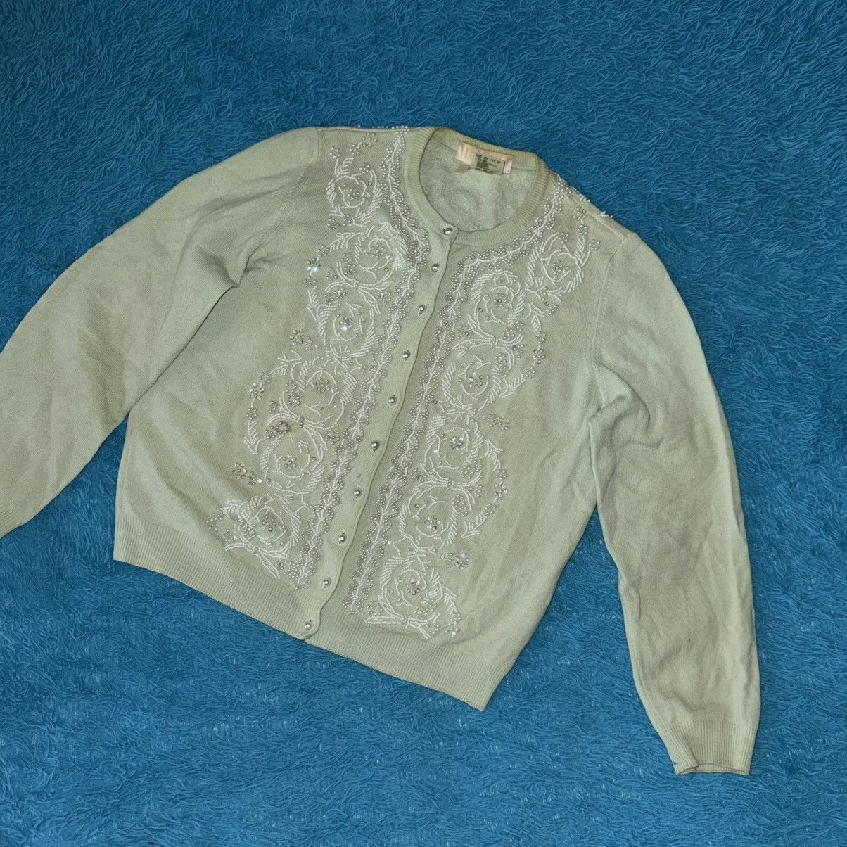 Escada Vintage Escada by Margaretha Ley Cardigan + Top/T Shirt Size S / US 4 / IT 40 - 2 Thumbnail