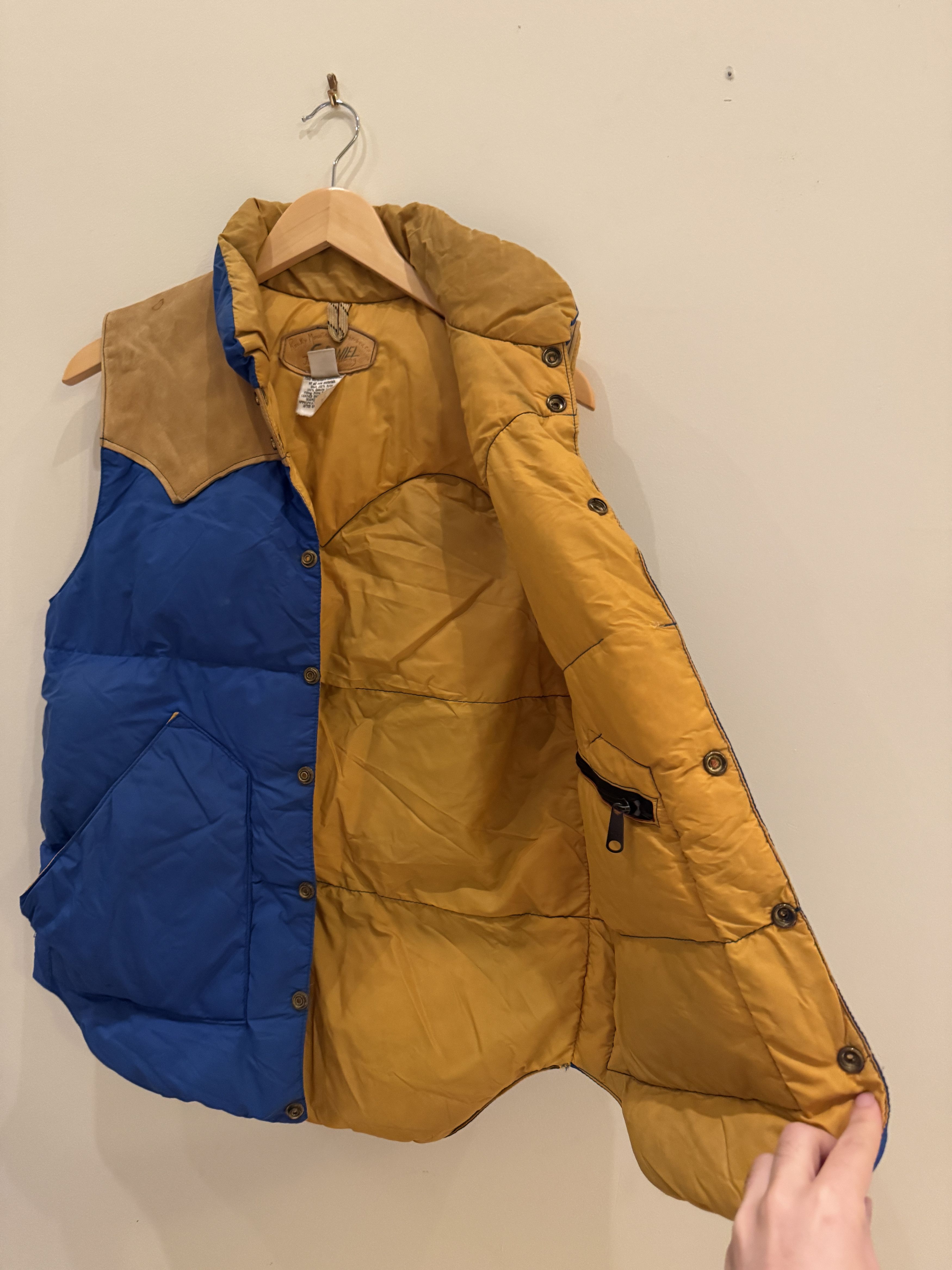 Vintage Original Rocky Mountain Featherbed Down Vest 38