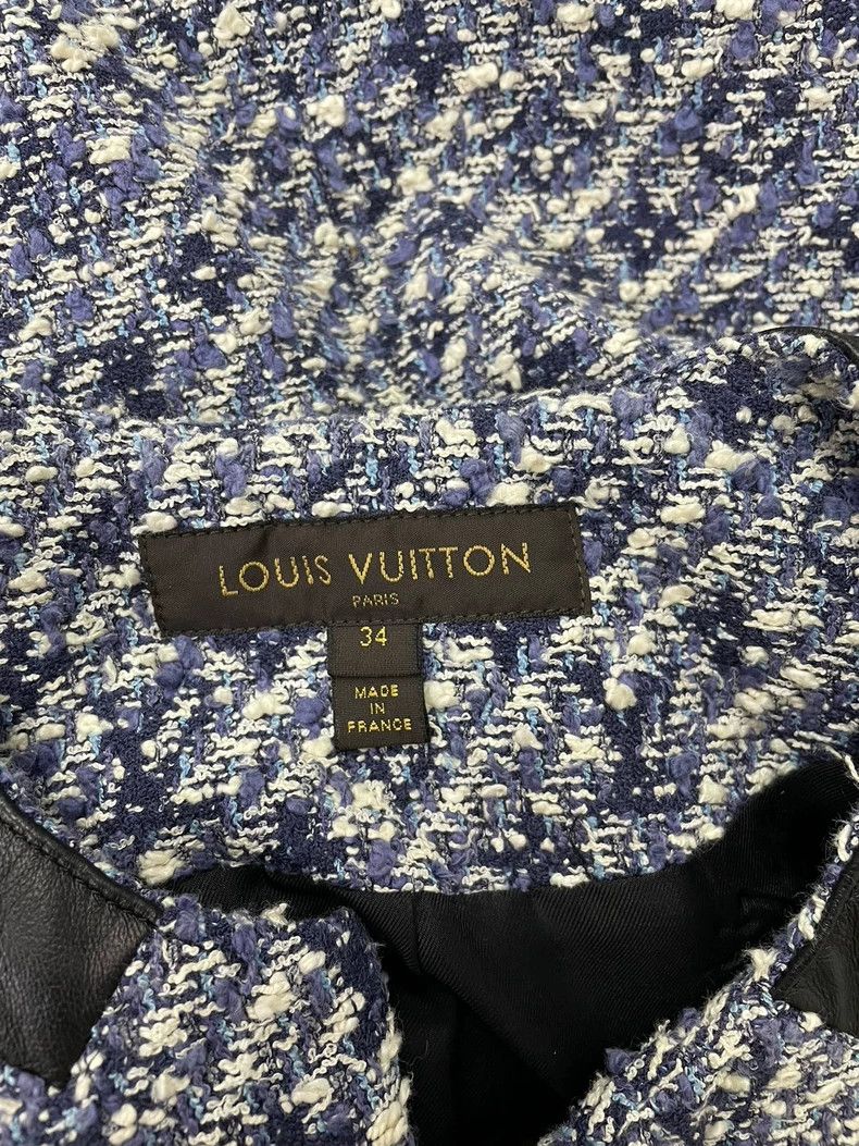 Louis Vuitton Louis Vuitton Patchwork leather jacket Size XXS / US 00 / IT 34 - 4 Thumbnail