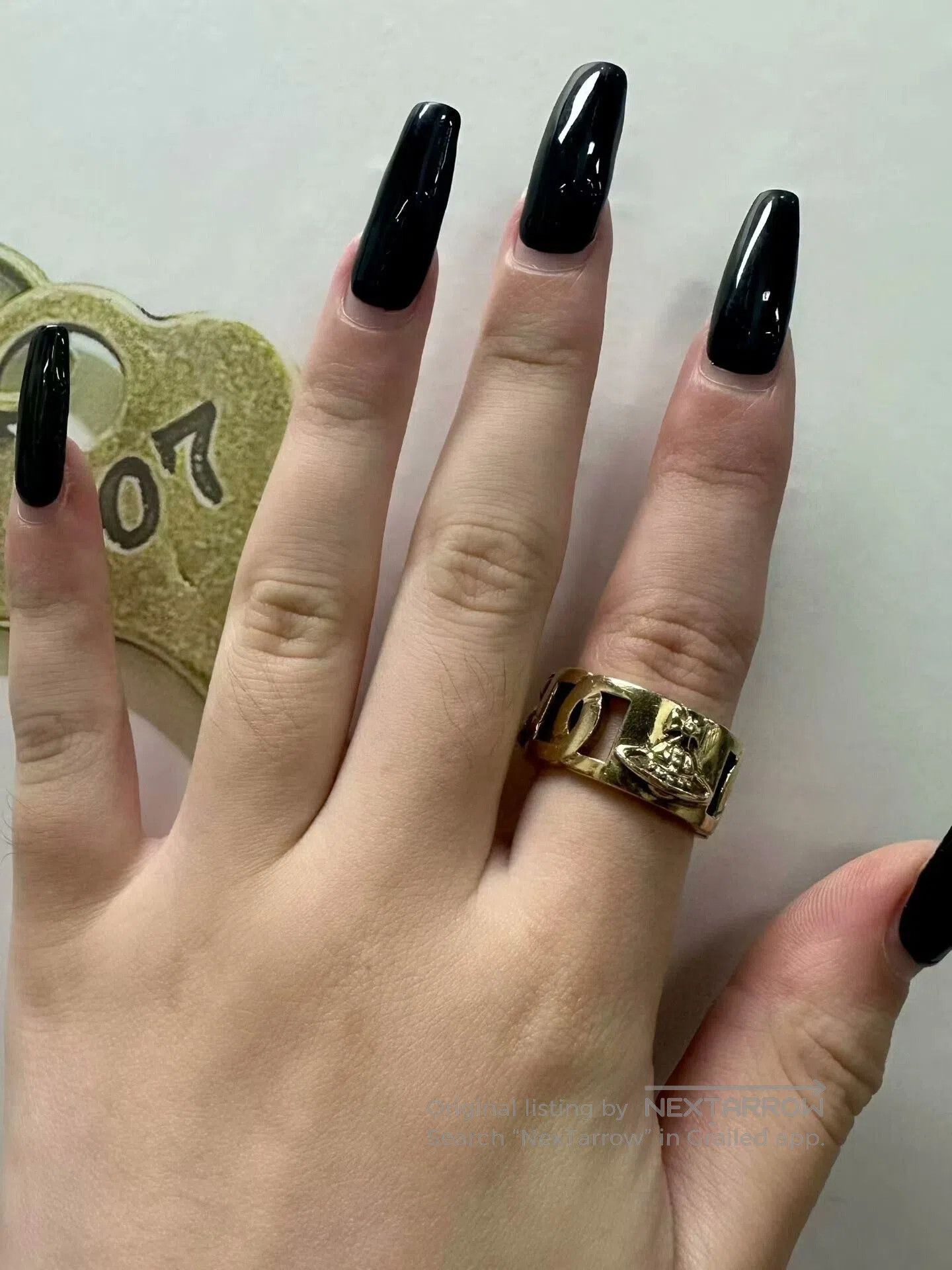 Vivienne Westwood Vivienne Westwood Saturn Ring. Size ONE SIZE - 3 Thumbnail