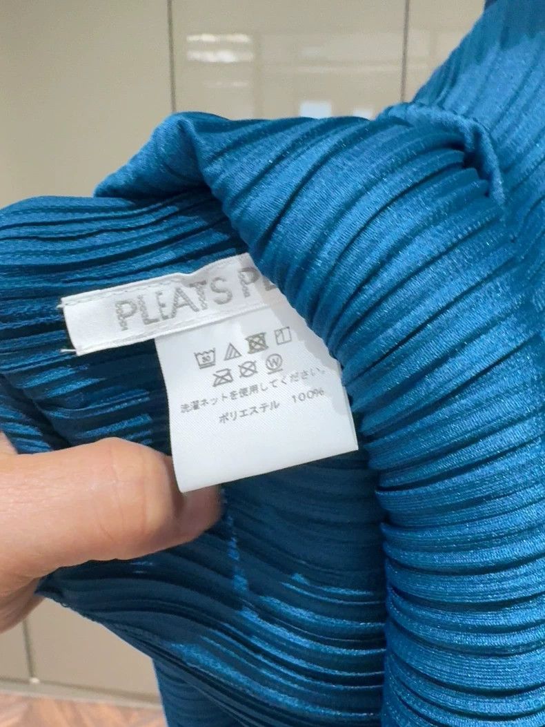 Issey Miyake Issey Miyake size:2 Dark blue pleated dress Size XS / US 0-2 / IT 36-38 - 3 Thumbnail