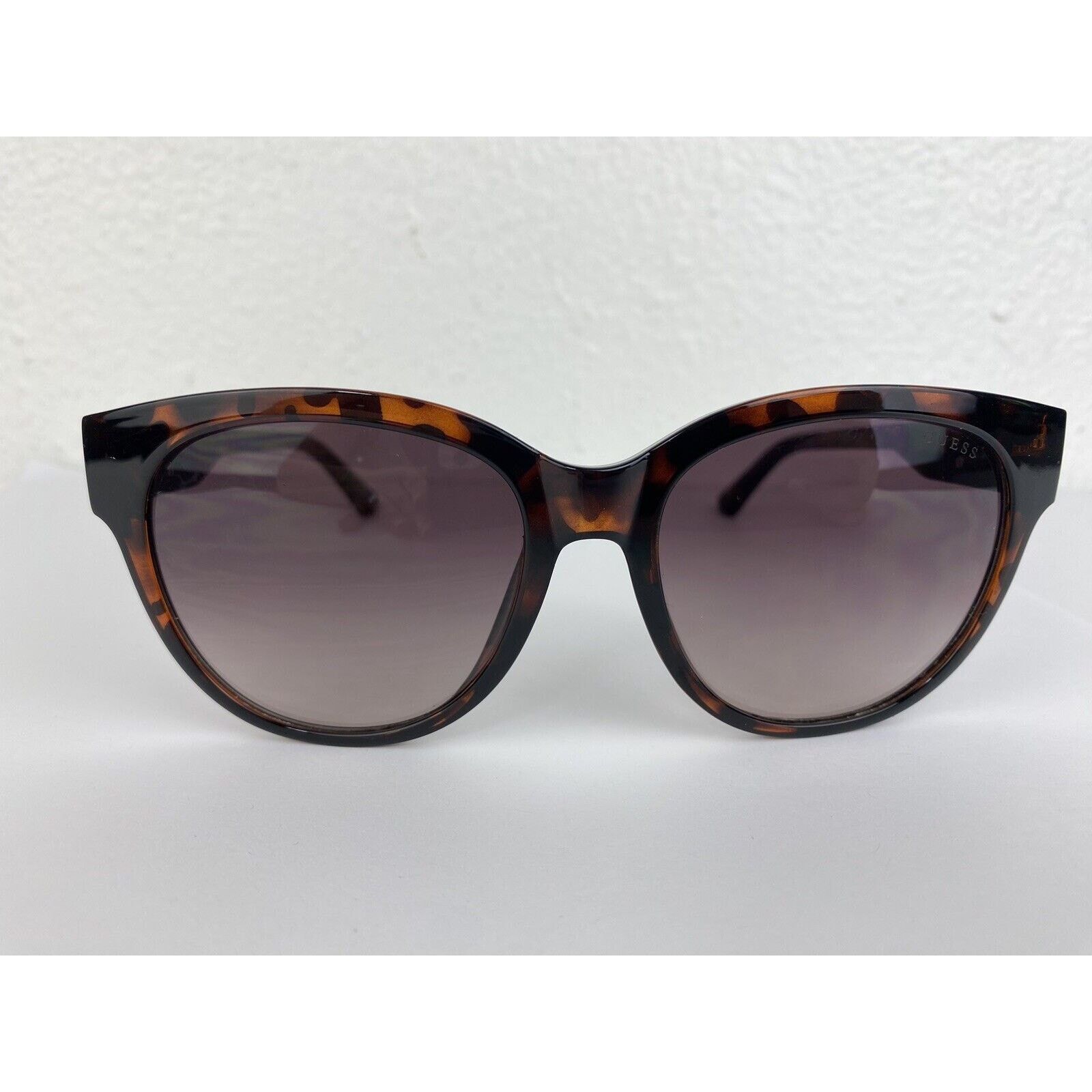 Guess Guess Tortoise Shell Sunglasses Gold Logo Gradient Lenses Size ONE SIZE - 4 Thumbnail