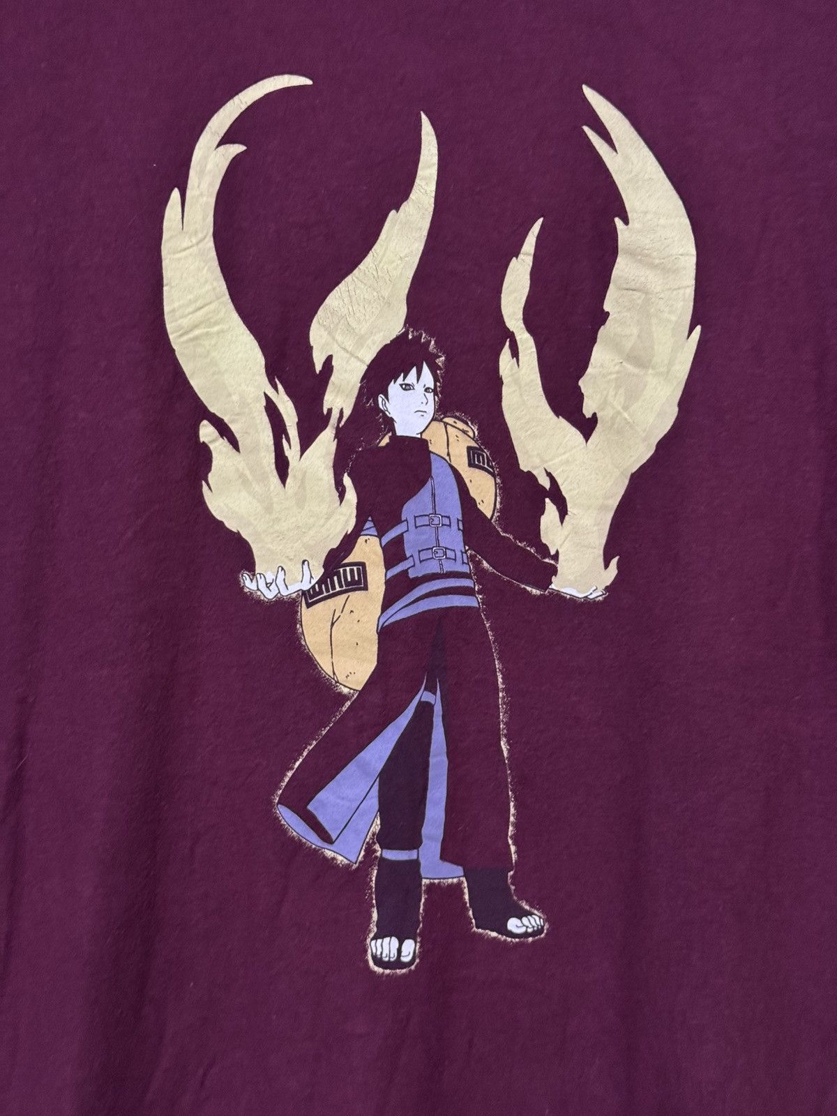 Anime × Japanese Brand 💥 NARUTO SHIPPUDEN 20th ANNIVERSARY ANIME GAARA CHARACTER Size US M / EU 48-50 / 2 - 4 Thumbnail
