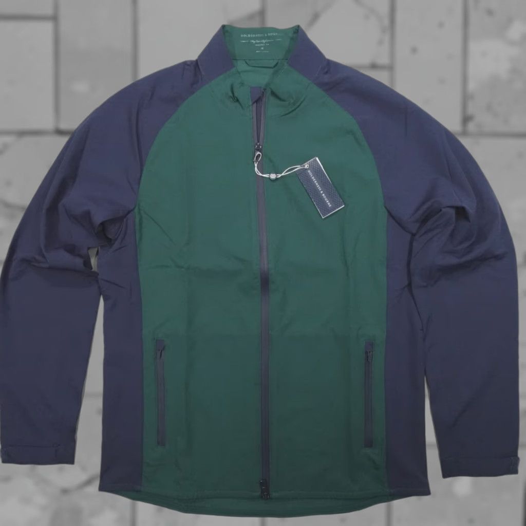 Vintage Holderness & Bourne The Hyde Performance Jacket Men M Full Zip Water Resist Jacket Size US M / EU 48-50 / 2 - 1 Thumbnail