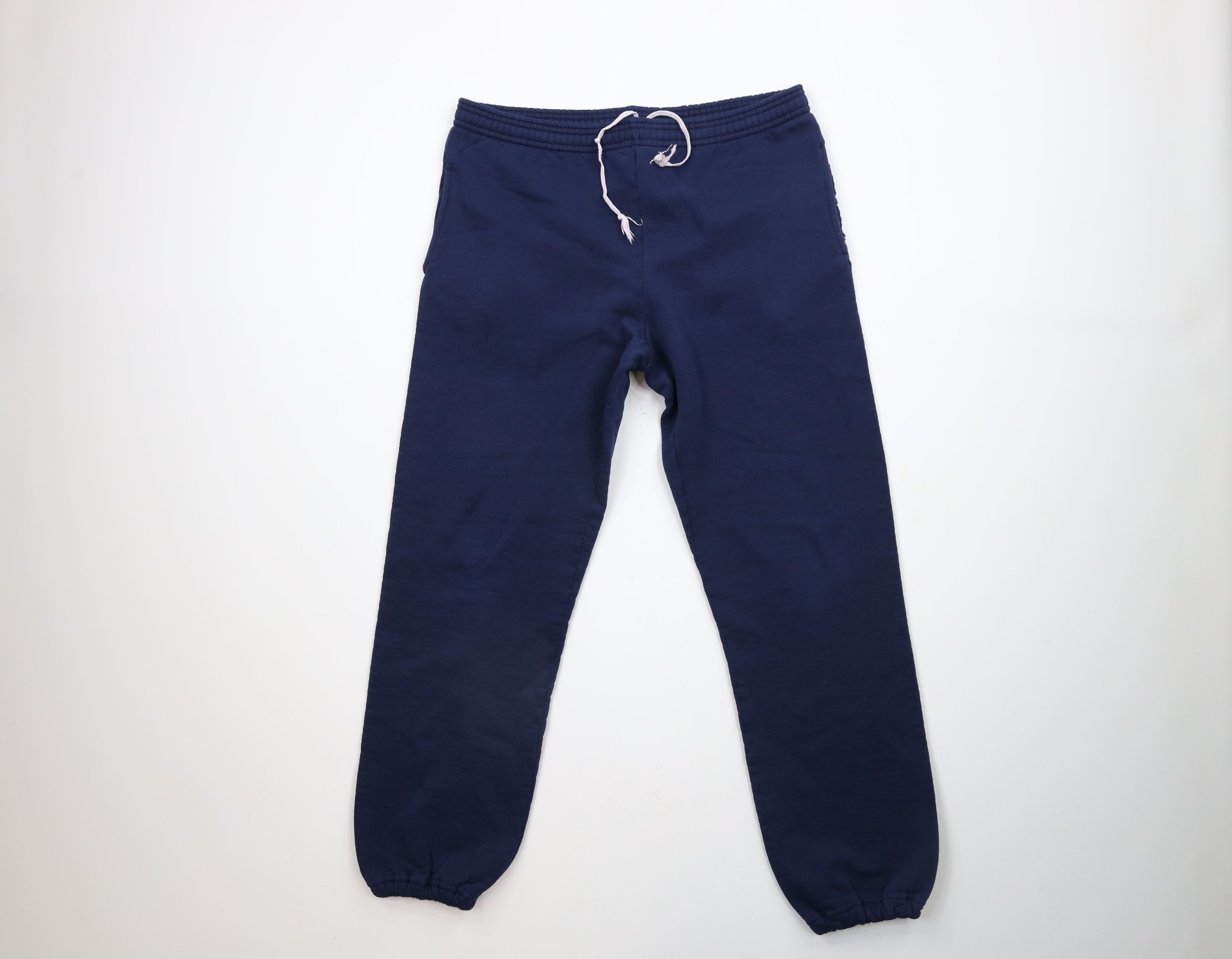 Russell Athletic × Vintage Vintage 90s Russell Athletic Sweatpants Joggers Blue USA Size US 36 / EU 52 - 1 Thumbnail