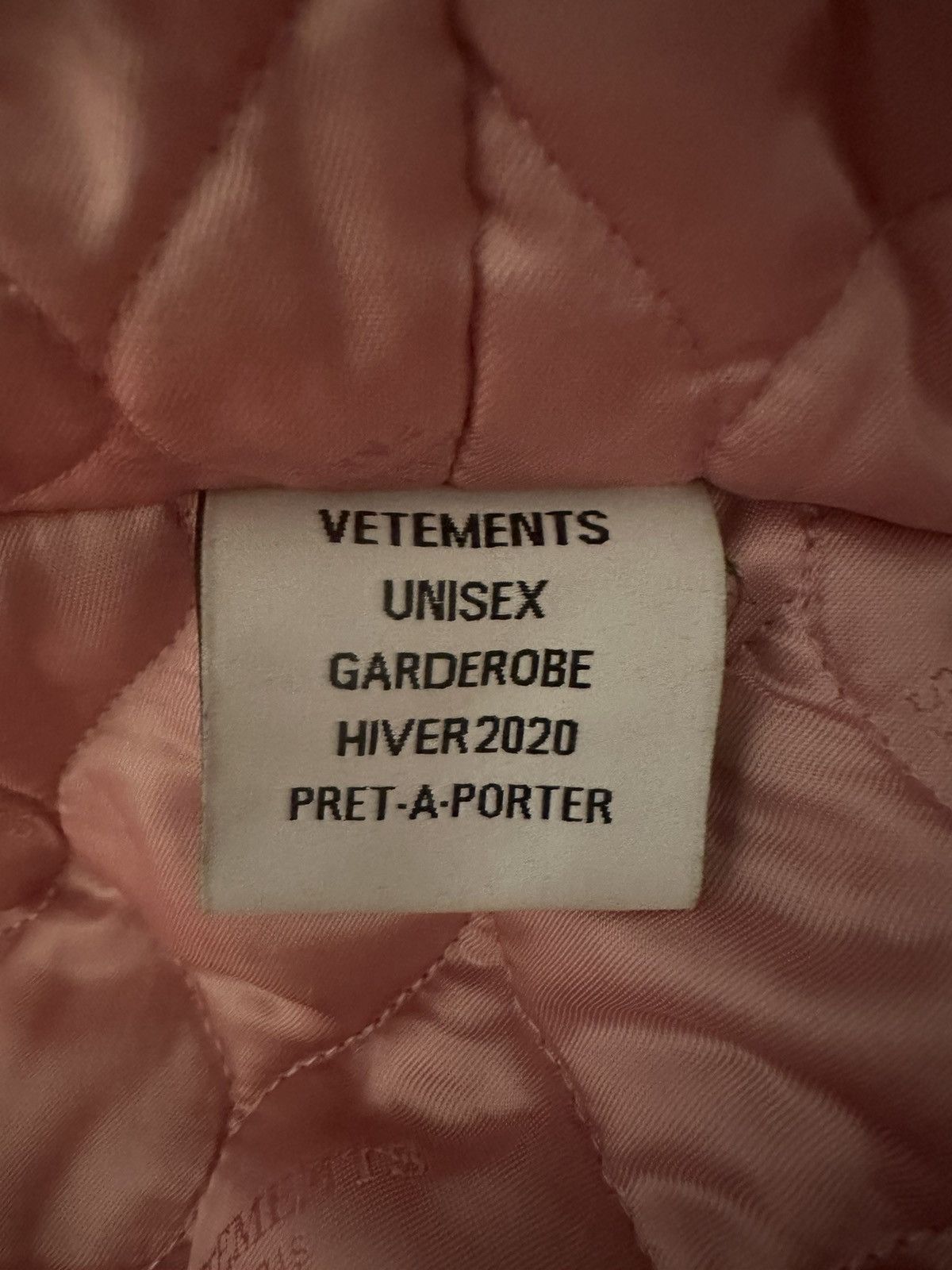 Vetements 19AW Anarchy pink alpaca bathrobe coat Size US M / EU 48-50 / 2 - 4 Thumbnail