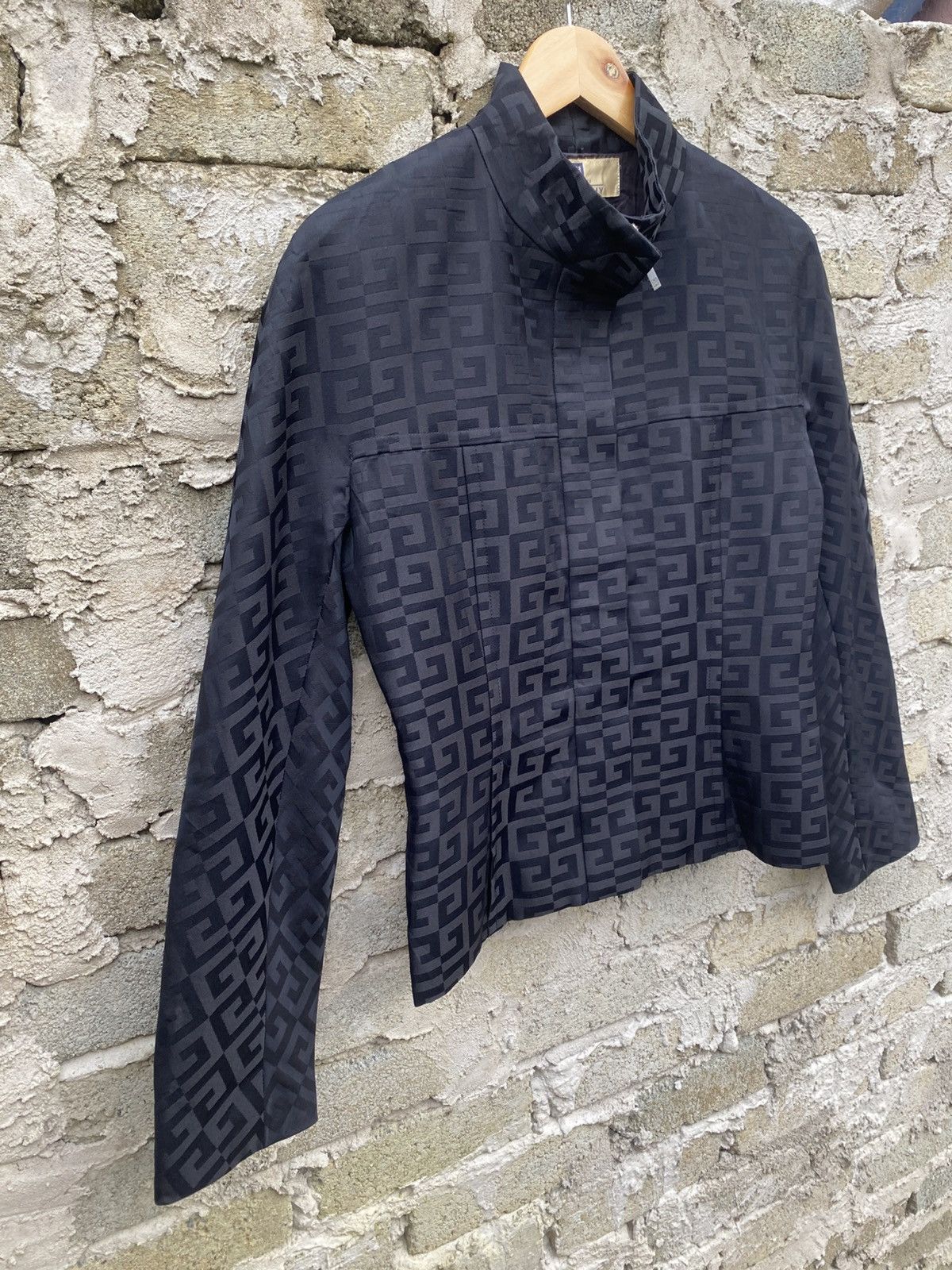 Givenchy Givenchy Vintage Zip Up Monogram Jacket Size S / US 4 / IT 40 - 4 Thumbnail