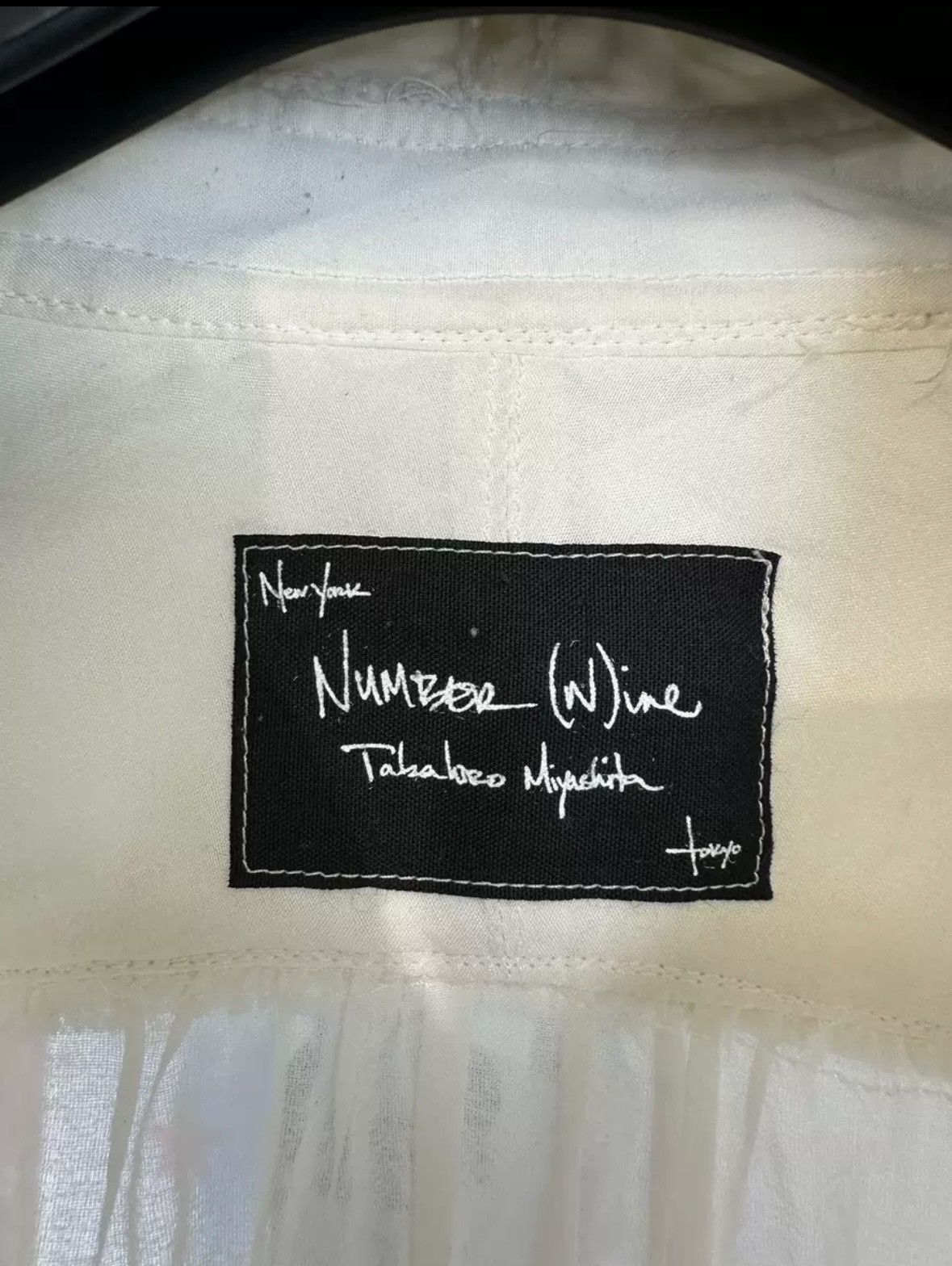 Number (N)ine Number(N) 09aw closed shirt Size US M / EU 48-50 / 2 - 6 Thumbnail