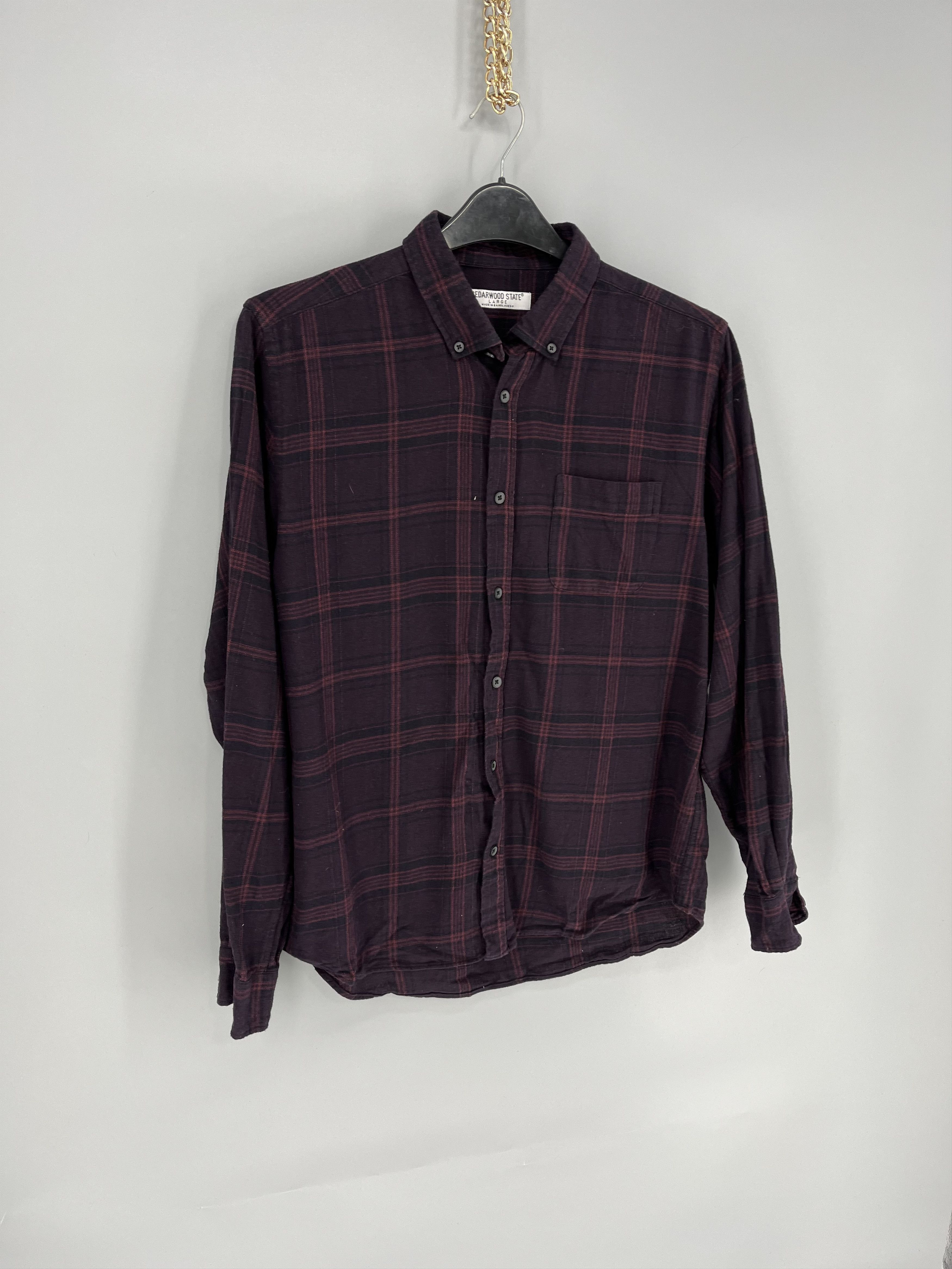 Flannel × Vintage Vintage Y2K Flannel Shirt Travis Scott style Size US L / EU 52-54 / 3 - 2 Thumbnail