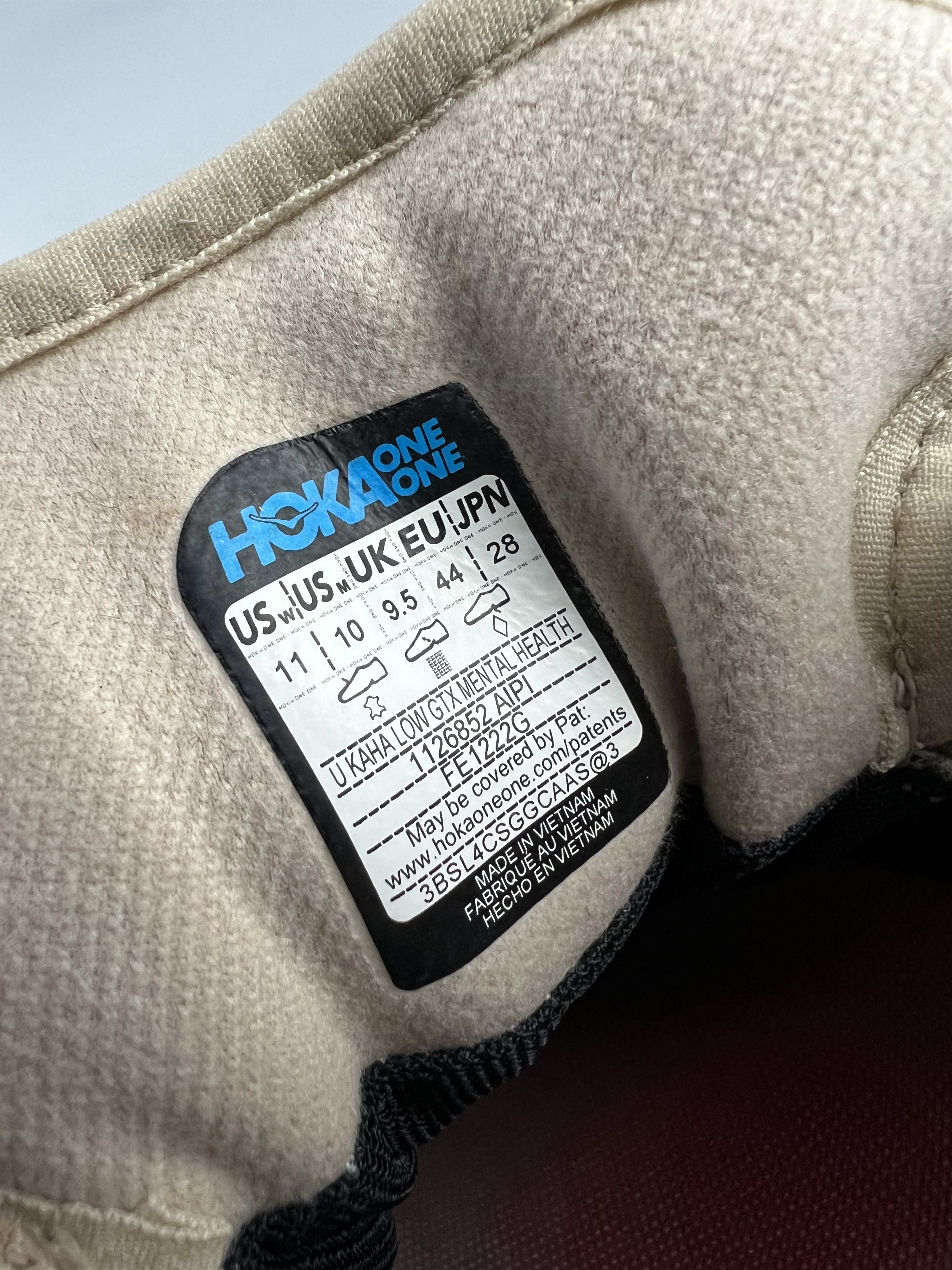 Goretex Hoka One One U Kaha Low GTX Mental Health Hiking Shoes Size US 10 / EU 43 - 7 Thumbnail