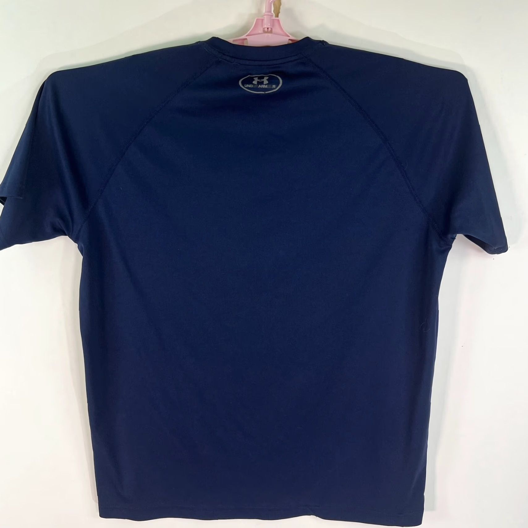 Under Armour Under Armour T Shirt Mens Size L Blue HeatGear Short Sleeve Crew Neck Pullover Activewear Graphic Print Size US L / EU 52-54 / 3 - 4 Thumbnail