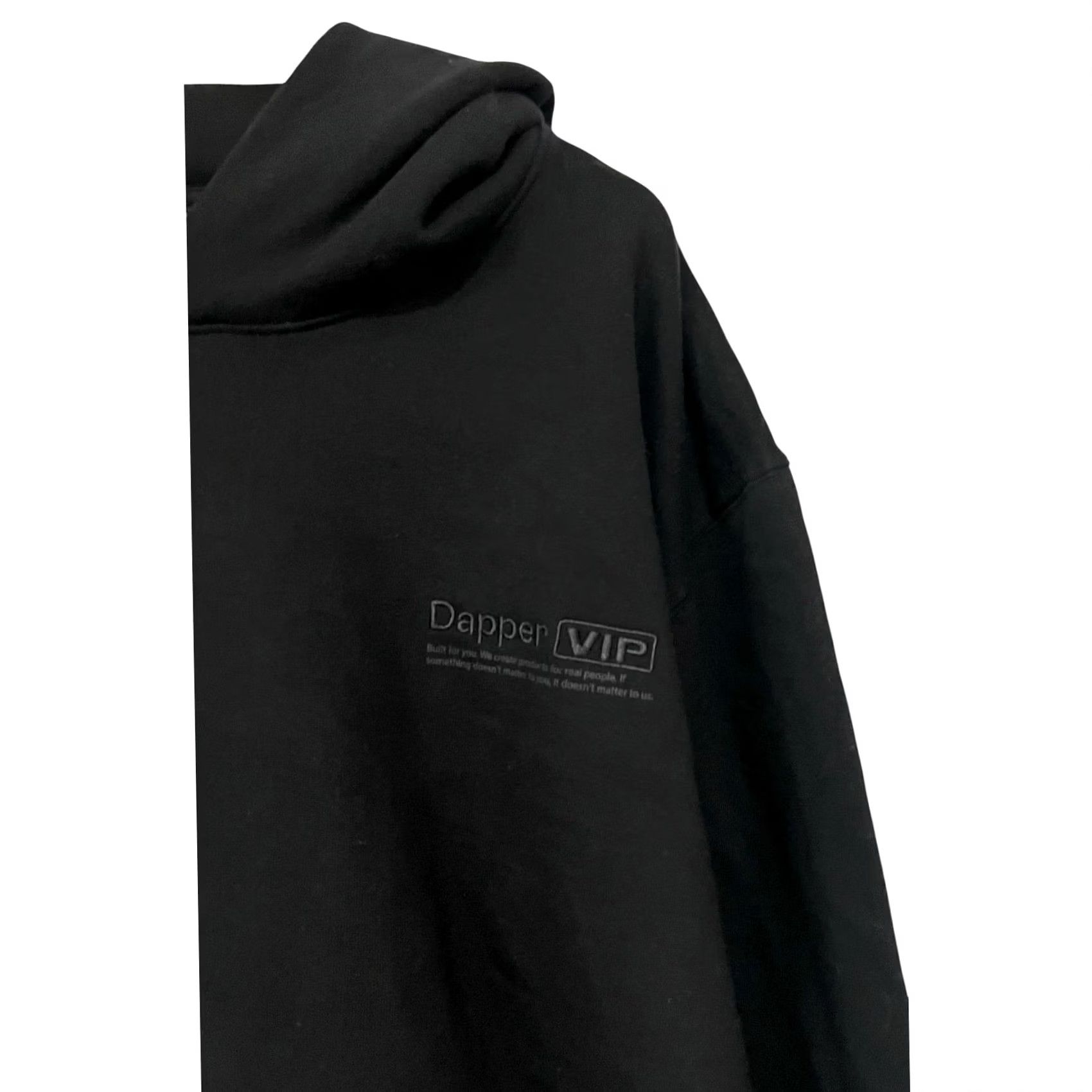 Vintage Mike Paul Atelier Dapper Labs Hoodie Pullover Black 100% Cotton Sz 2XL Unisex Adults Hoodie Black 2XL 100% Cotton Size US XXL / EU 58 / 5 - 3 Thumbnail