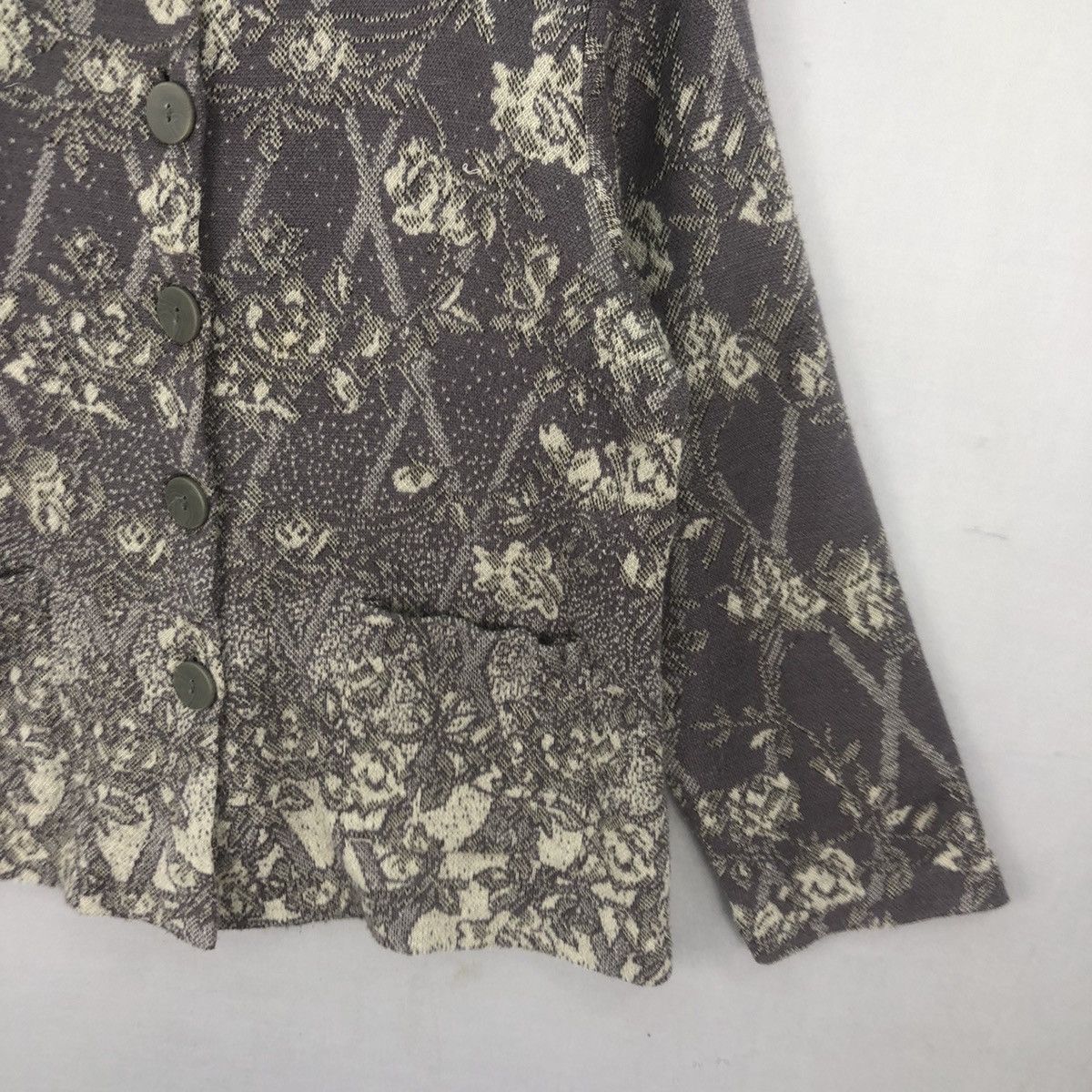 Japanese Brand Dolce Mara Button Up Knit Cardigan Size S / US 4 / IT 40 - 3 Thumbnail