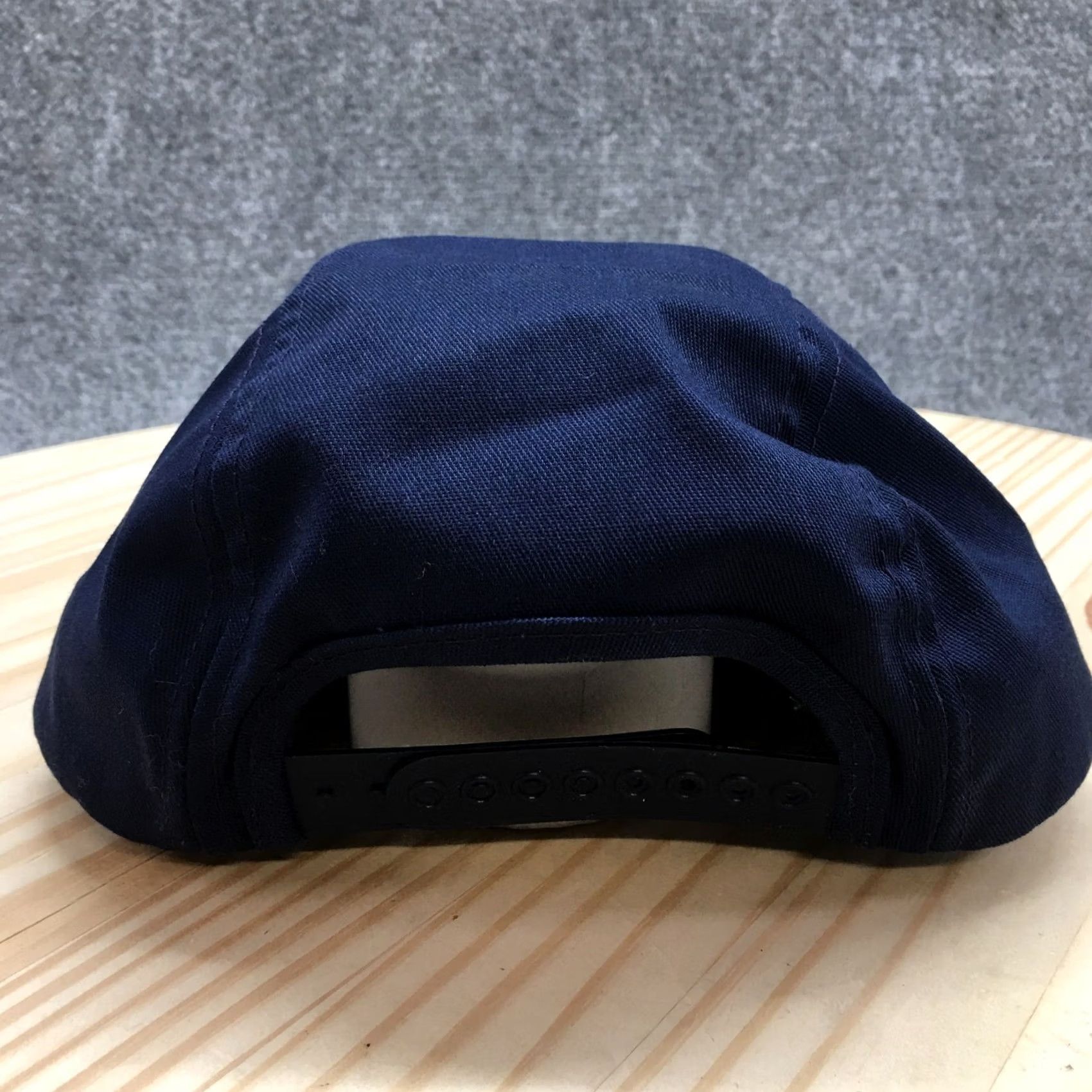 Vintage Snap On Cap 5 Panel Mens Blue One Size Adjustable Curved Brim Embroidered Logo Size ONE SIZE - 7 Thumbnail