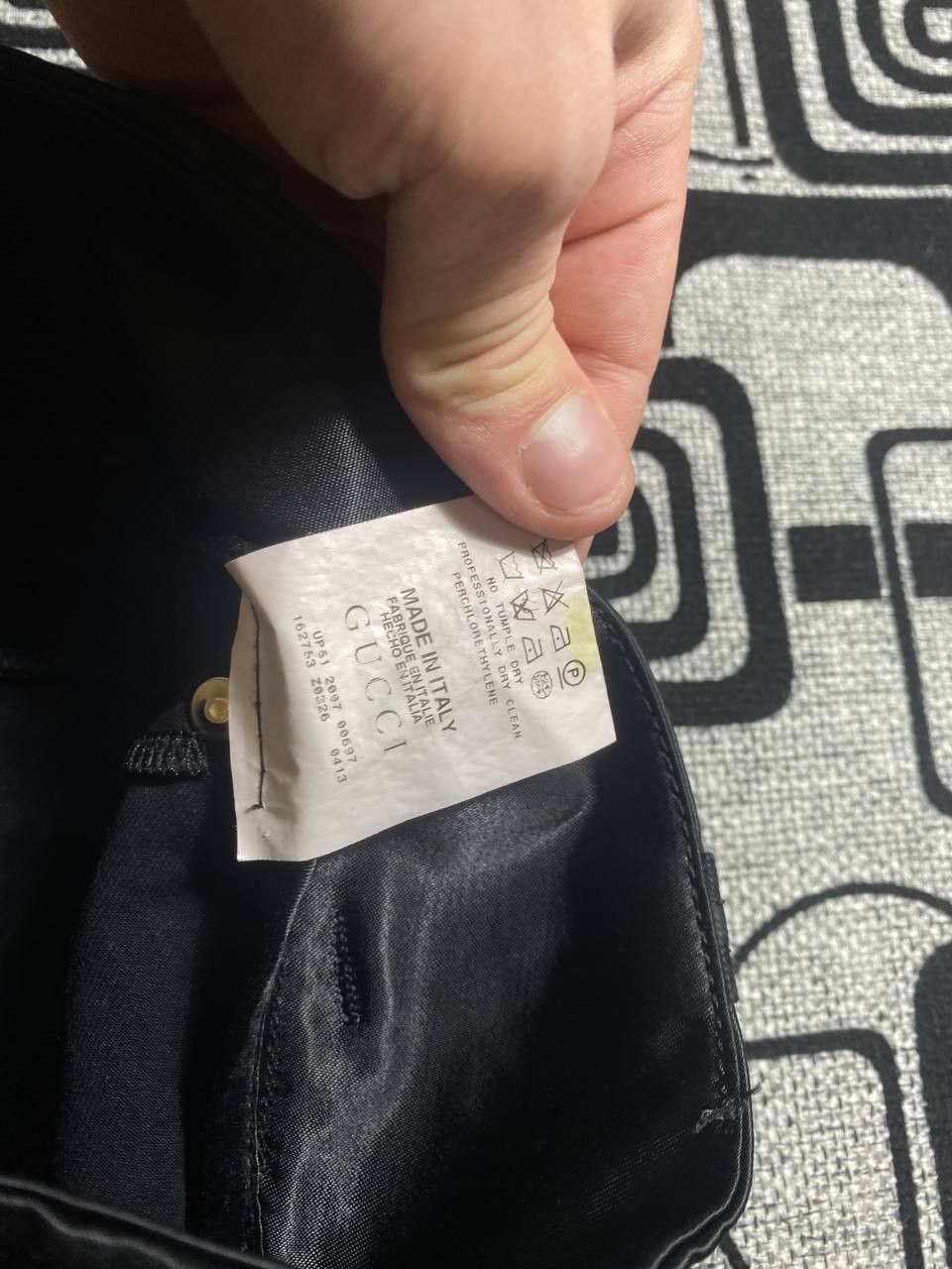 Japanese Brand Crazy Crash Dirty Baggy Faded Jean Japan Avant Garde Style Size US 26 / EU 42 - 13 Thumbnail