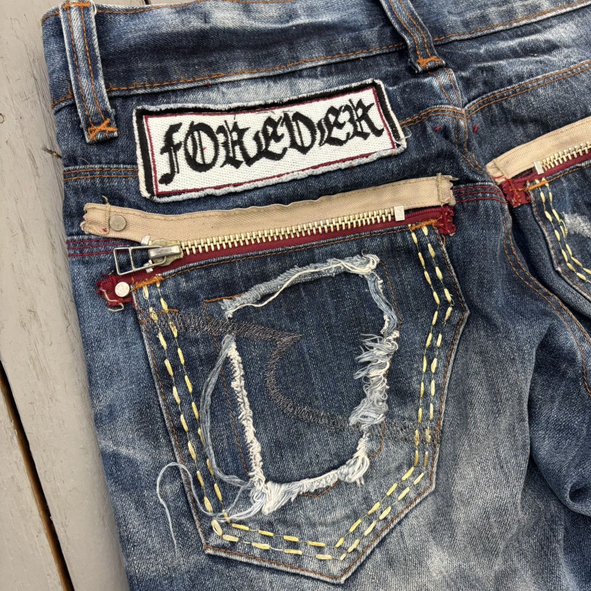 semanticdesign Patches Denim Size US 33 - 4 Thumbnail