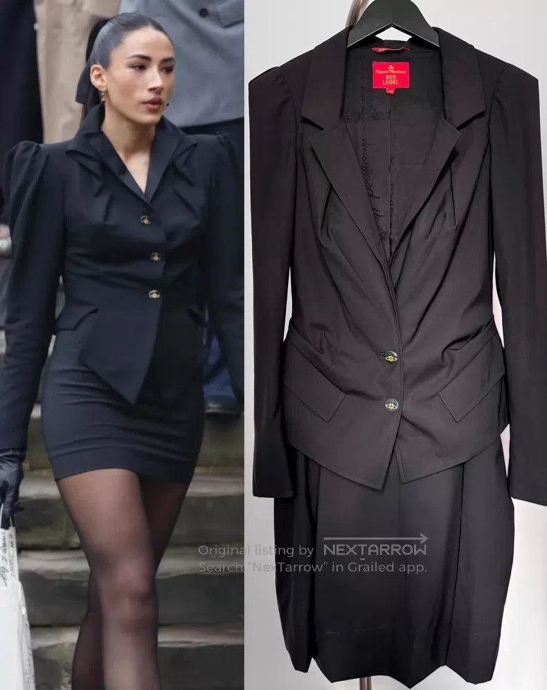 Vivienne Westwood Vivienne Westwood Porcelain Button Classic Lapel Tailored Size S / US 4 / IT 40 - 1 Thumbnail