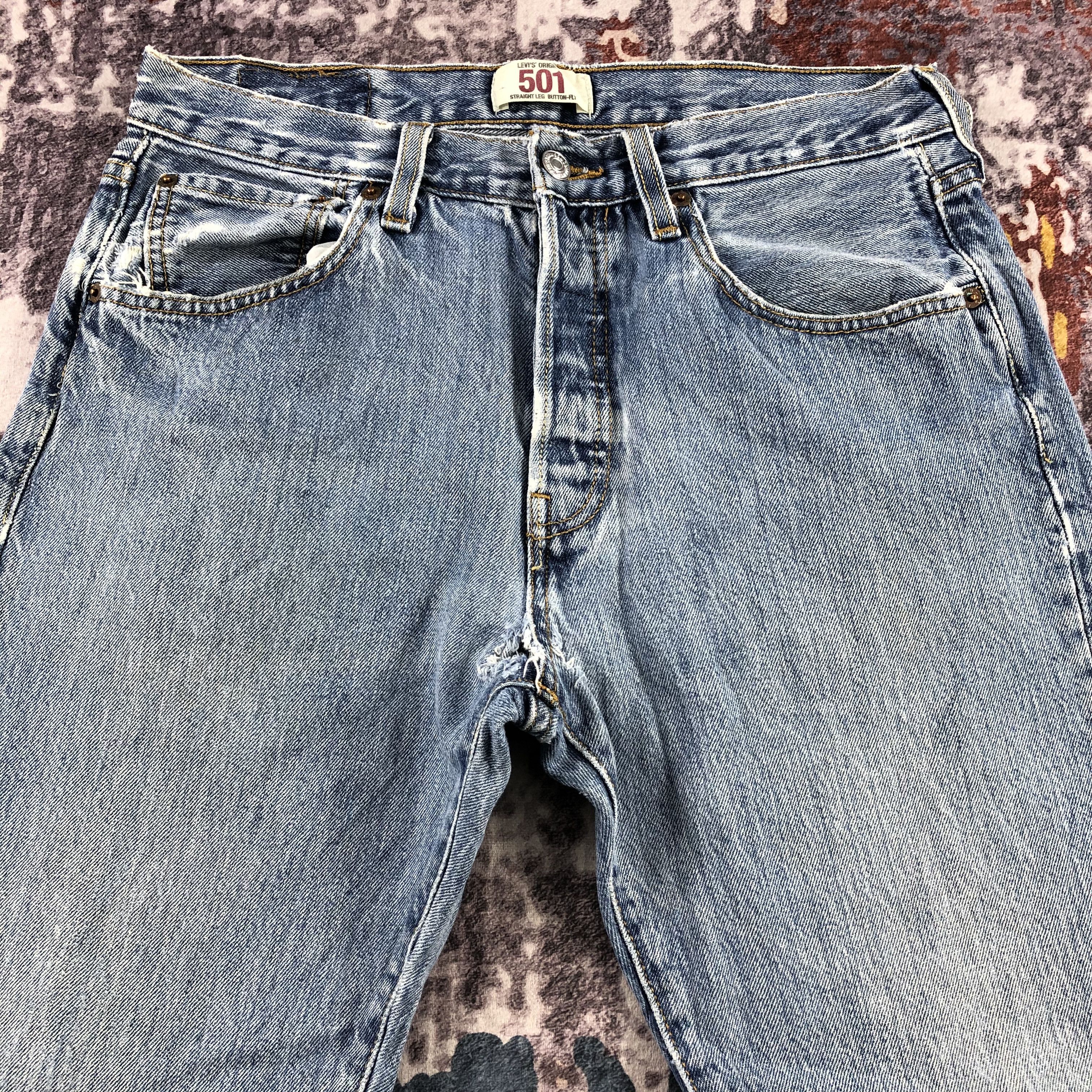 Levi's Vintage Levis 501 Jeans-JM2870 Size US 31 - 3 Thumbnail