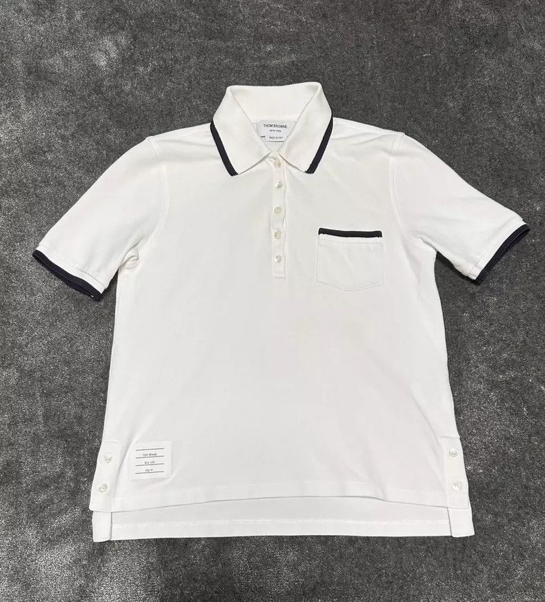 Thom Browne Thom Browne White short sleeves Size M / US 6-8 / IT 42-44 - 1 Thumbnail