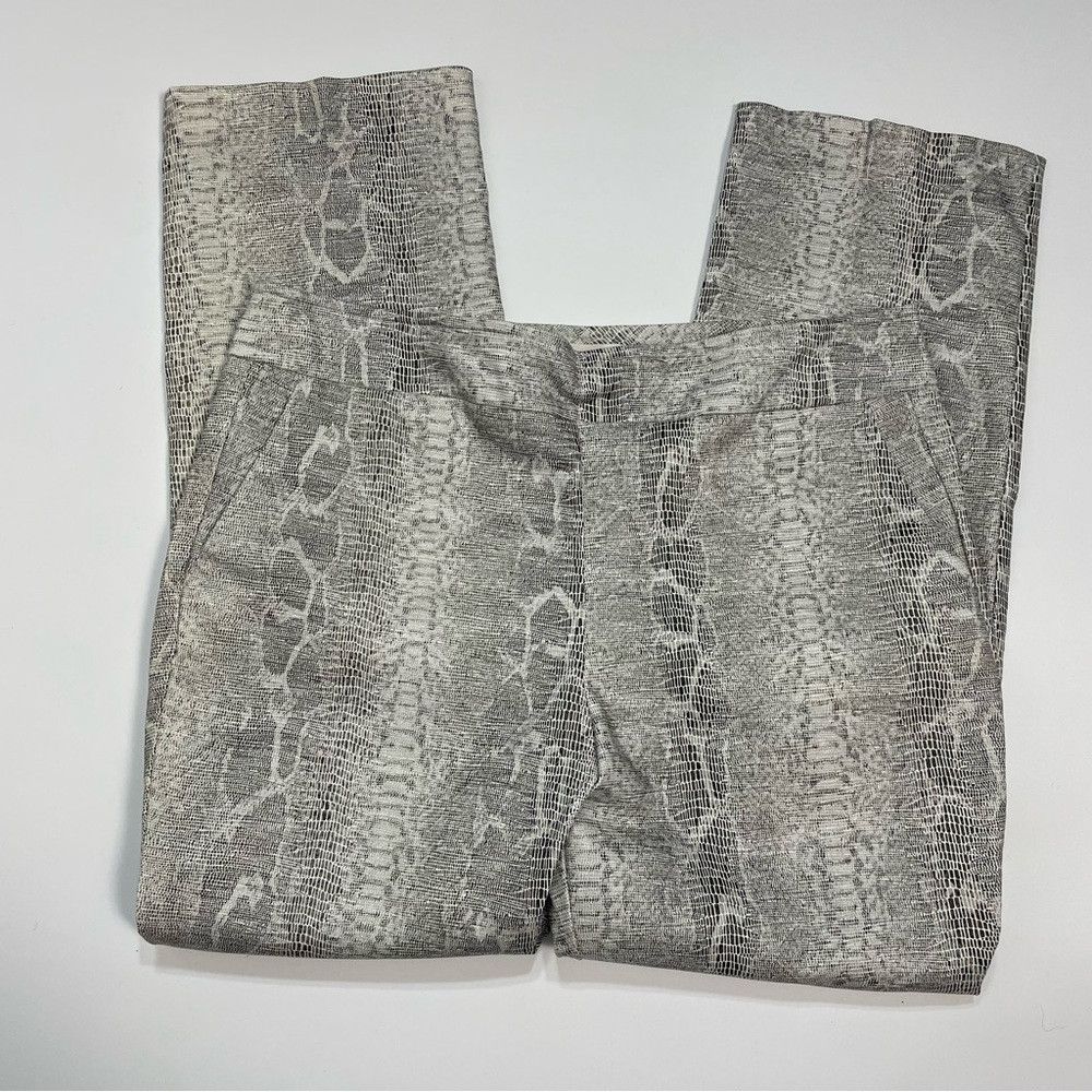 Other NWT New $328 Avenue Montaigne Lulu Snake Print Pants Size 8 Size 30" / US 8 / IT 44 - 3 Thumbnail