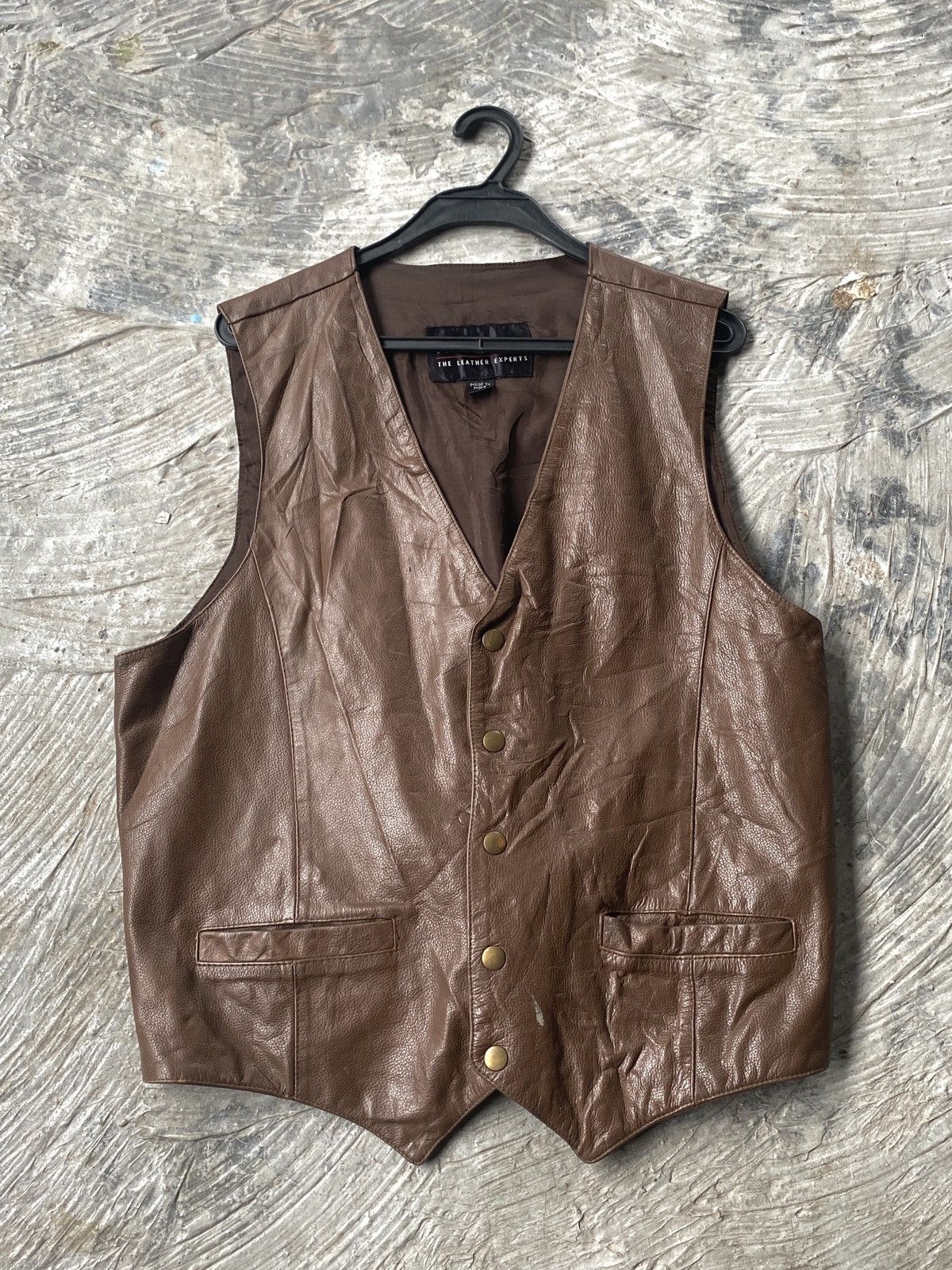 Wilsons Leather 💥BINDING NOW💥 Vintage WILSON Full Leather vest Jacket Size US L / EU 52-54 / 3 - 2 Thumbnail