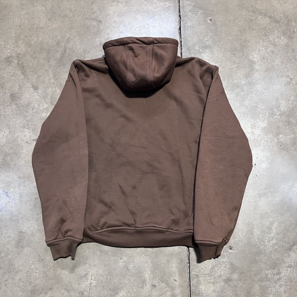 Vintage Vintage Berne Thermal Lined Zip Up Hoodie Double Face Faded Size US L / EU 52-54 / 3 - 6 Thumbnail