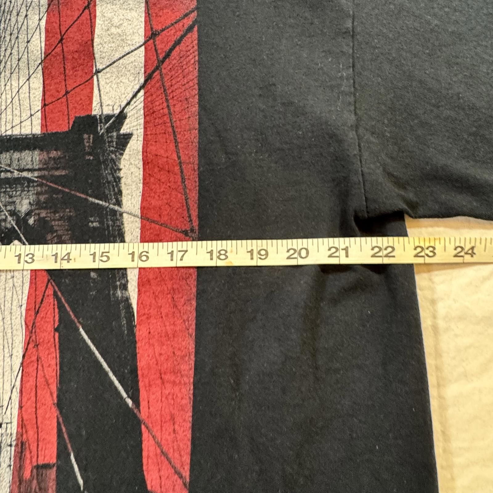 Tony Hawk Tony Hawk Men's Skater T Shirt XL Flag Brooklyn Bridge USA Size US XL / EU 56 / 4 - 11 Thumbnail