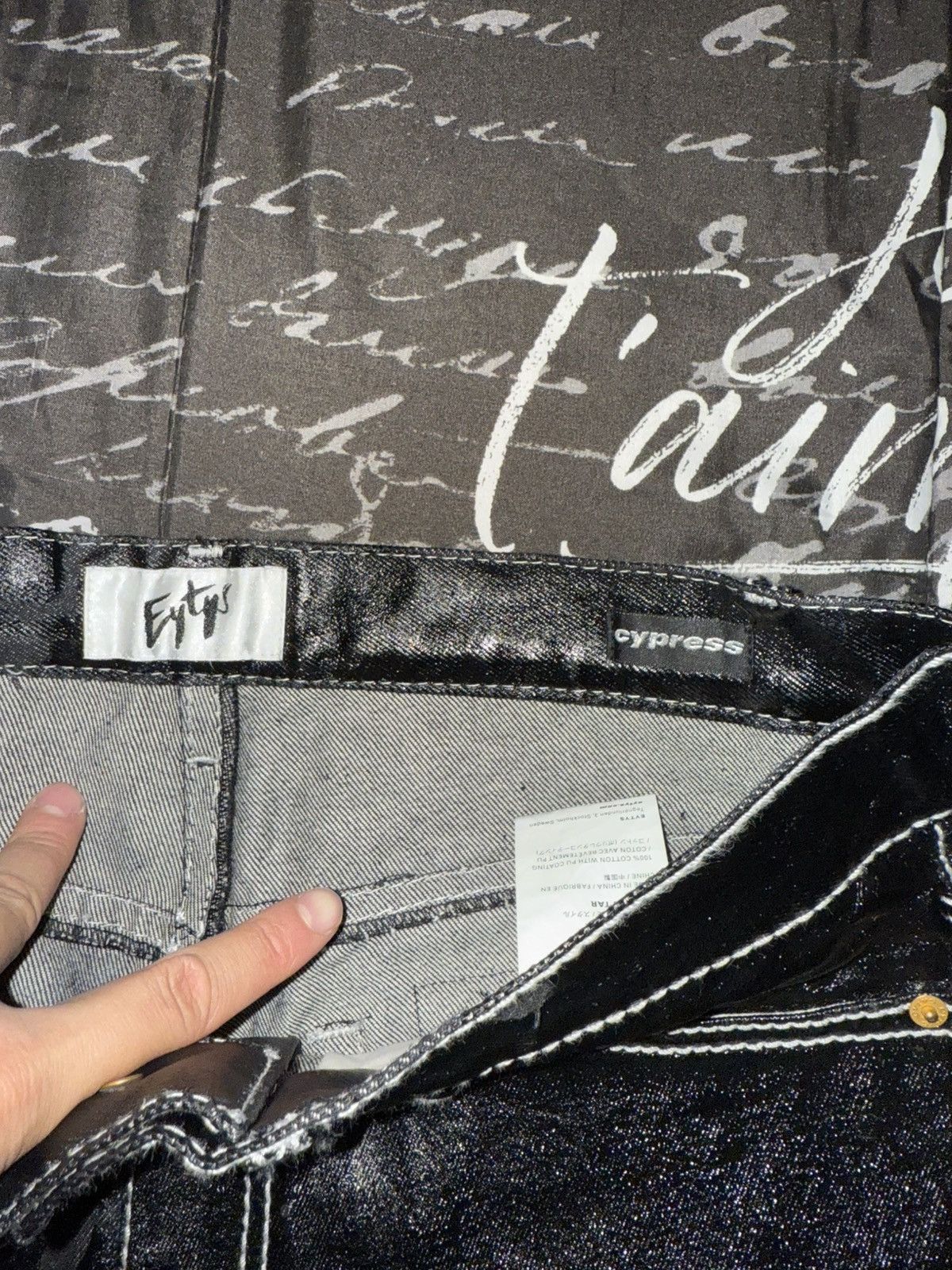 Eytys Eytys Cypress Tar denim Size US 34 / EU 50 - 3 Thumbnail