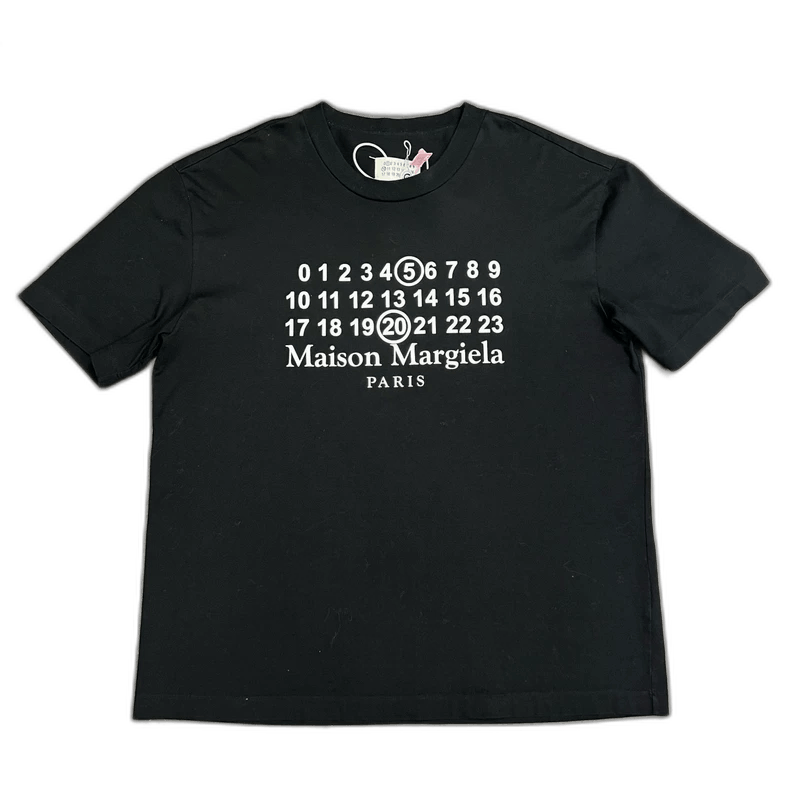 Maison Margiela Maison Margiela Black Short Sleeve Tee Size US S / EU 44-46 / 1 - 1 Thumbnail