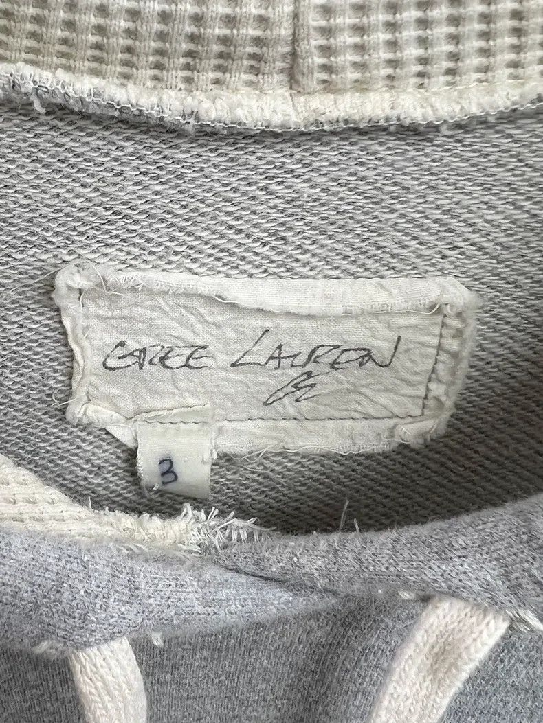 Greg Lauren Greg Lauren Grey Spliced Denim Sweatshirt Size US L / EU 52-54 / 3 - 3 Thumbnail