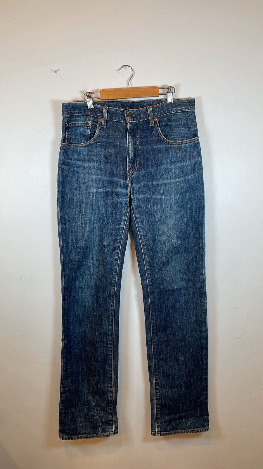 Japanese Brand Levi’s Japan Sample Straight Leg Jeans Size US 34 / EU 50 - 1 Thumbnail