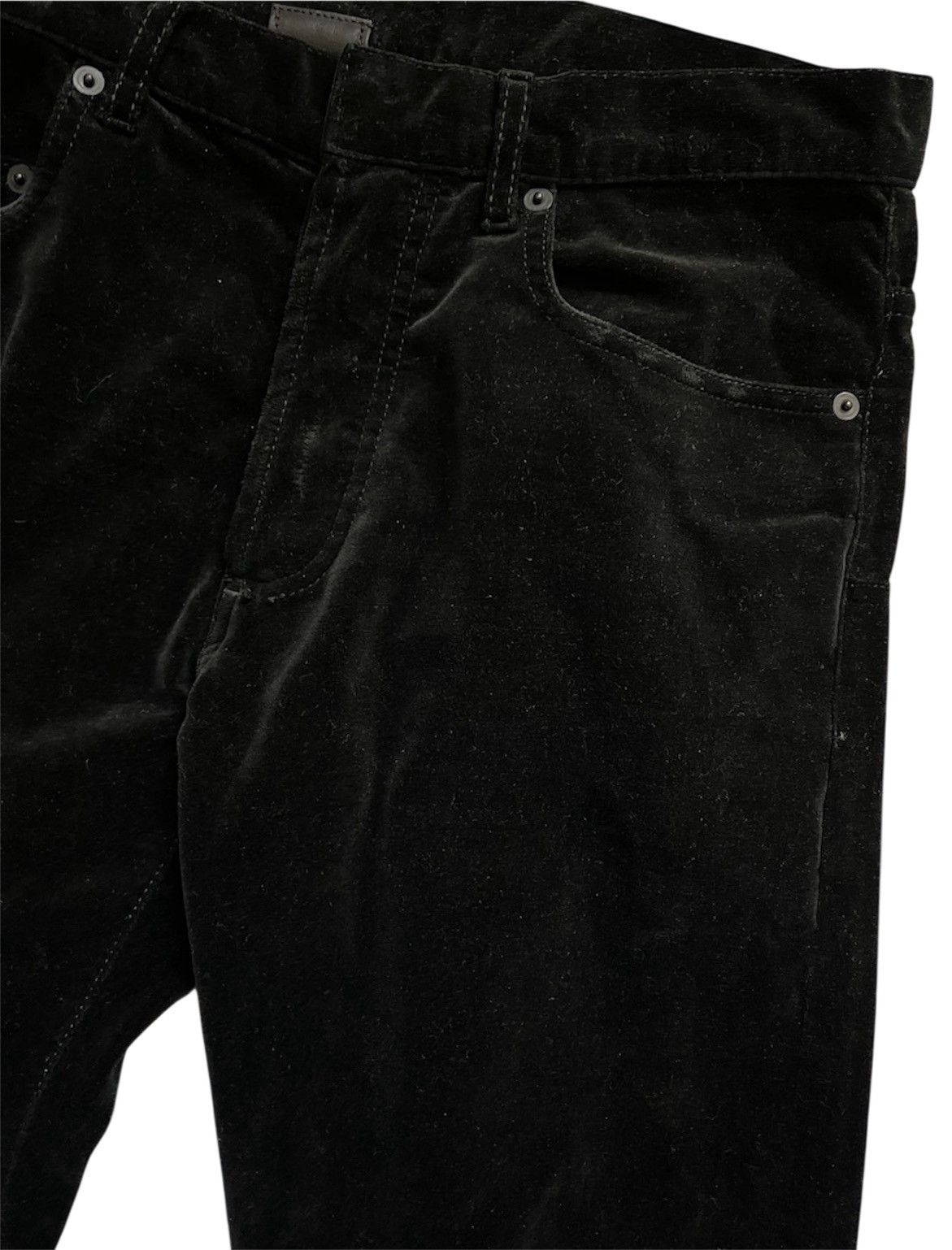 Dior Dior Homme AW05 Velvet trousers Size US 29 - 3 Thumbnail