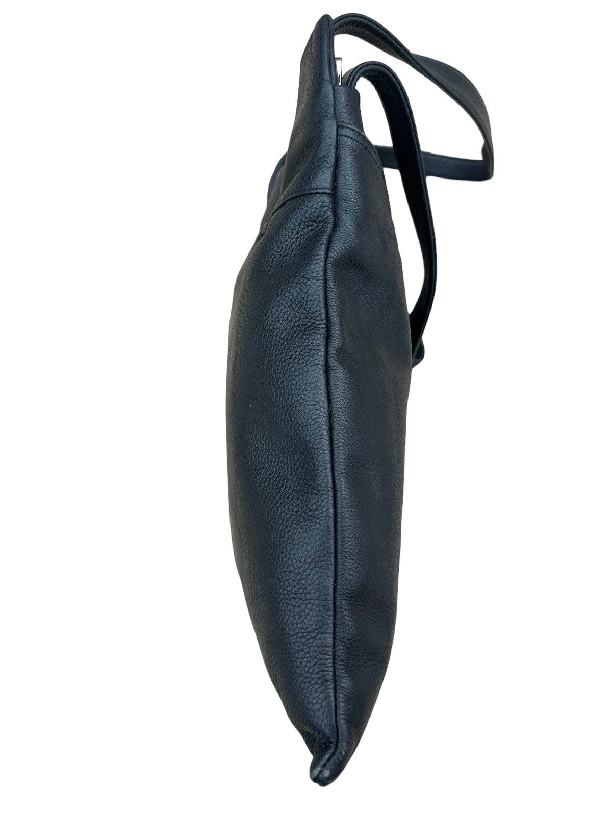 Leather TAKANO Japan Black Leather Asymmetrical Tote Bag Size ONE SIZE - 16 Thumbnail