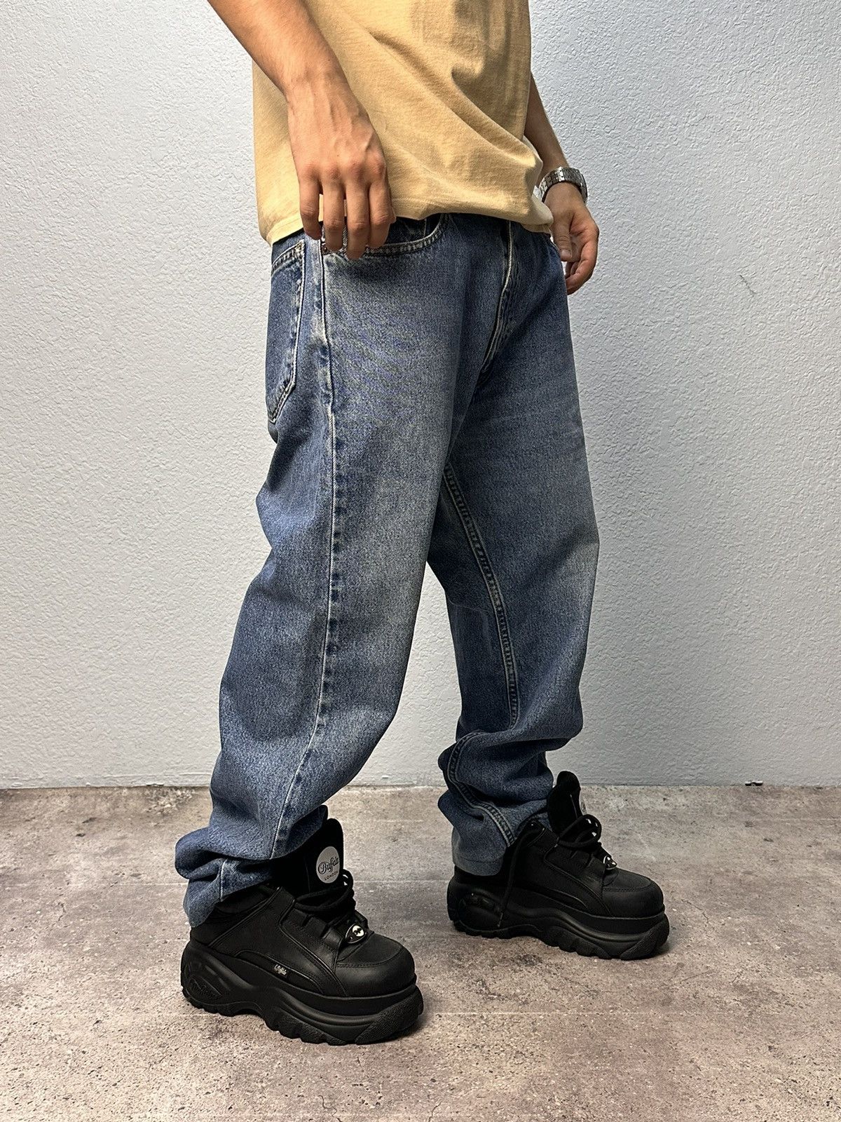 Levi's Vintage Blue Denim Levis Silver Tab USA Y2K Pants 36 Size US 36 / EU 52 - 1 Thumbnail