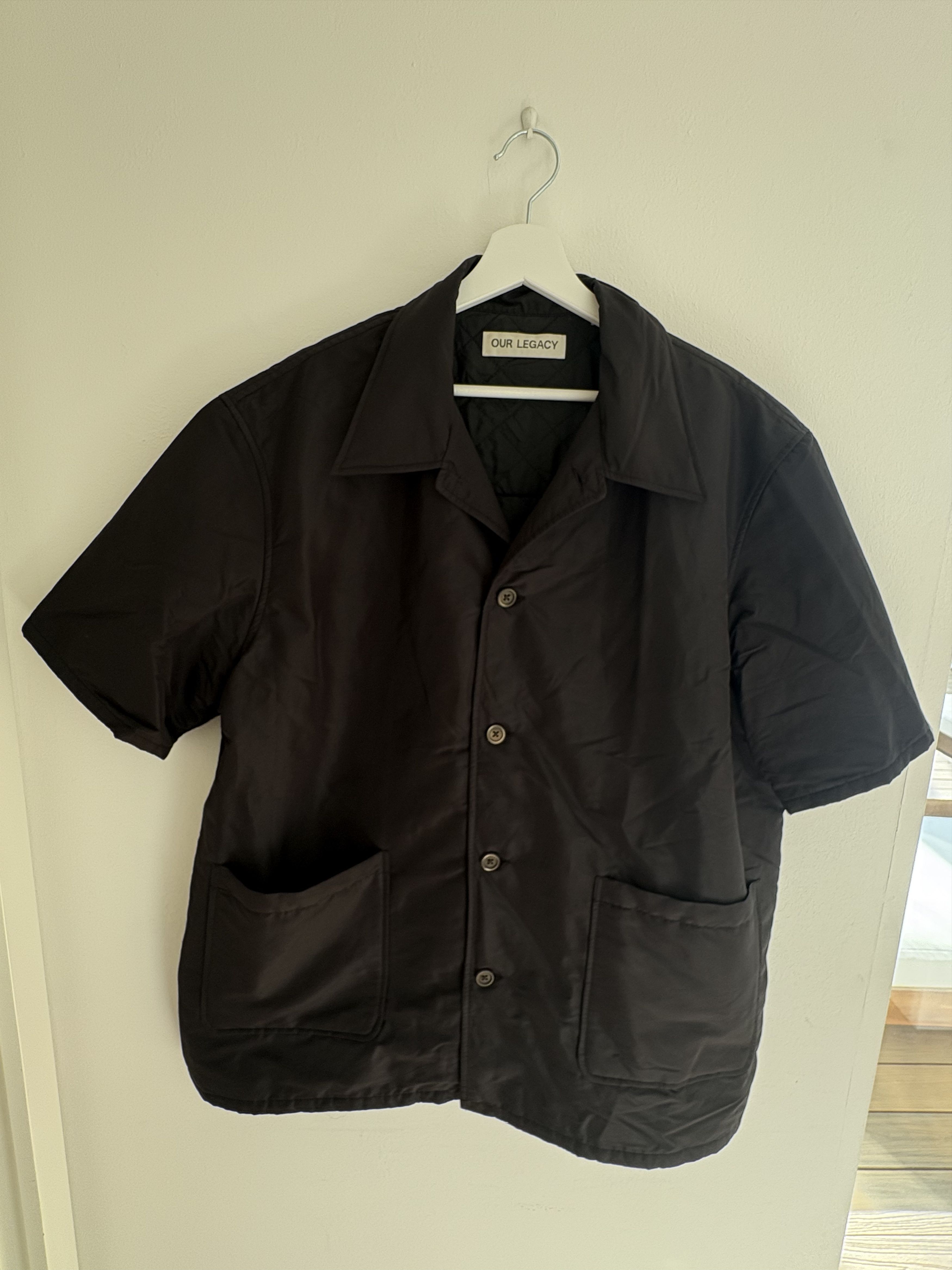 OUR LEGACY ブラック 半袖シャツ 50 Our Legacy（アワーレガシー） 半袖Tシャツ NEW BOX T-SHIRT M2206NBL