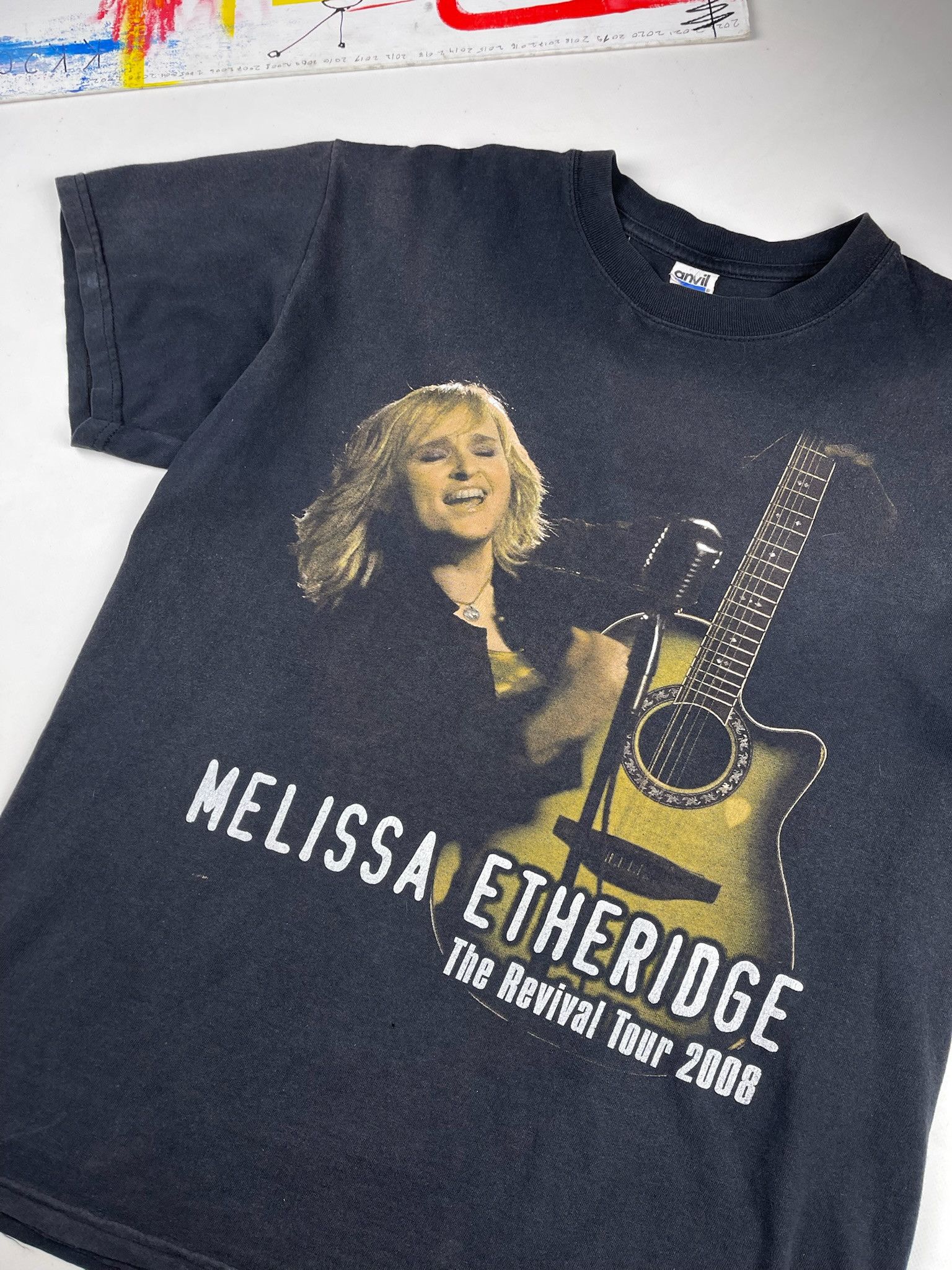 Band Tees Vintage Melissa etheridge tee tour tShirt 2008 Size US L / EU 52-54 / 3 - 7 Thumbnail