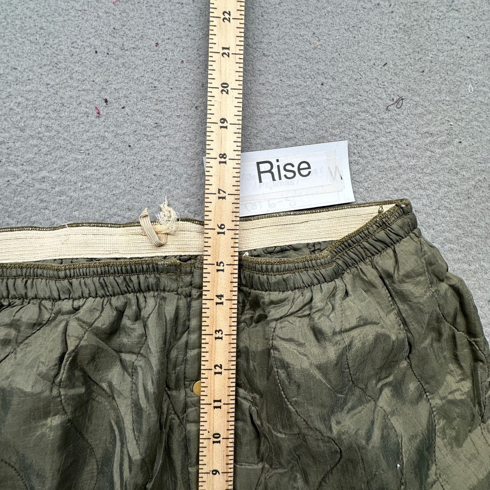 Vintage Vintage 50s 60s Air Force Military Quilted Pants Mens Large Size US 31 - 5 Thumbnail