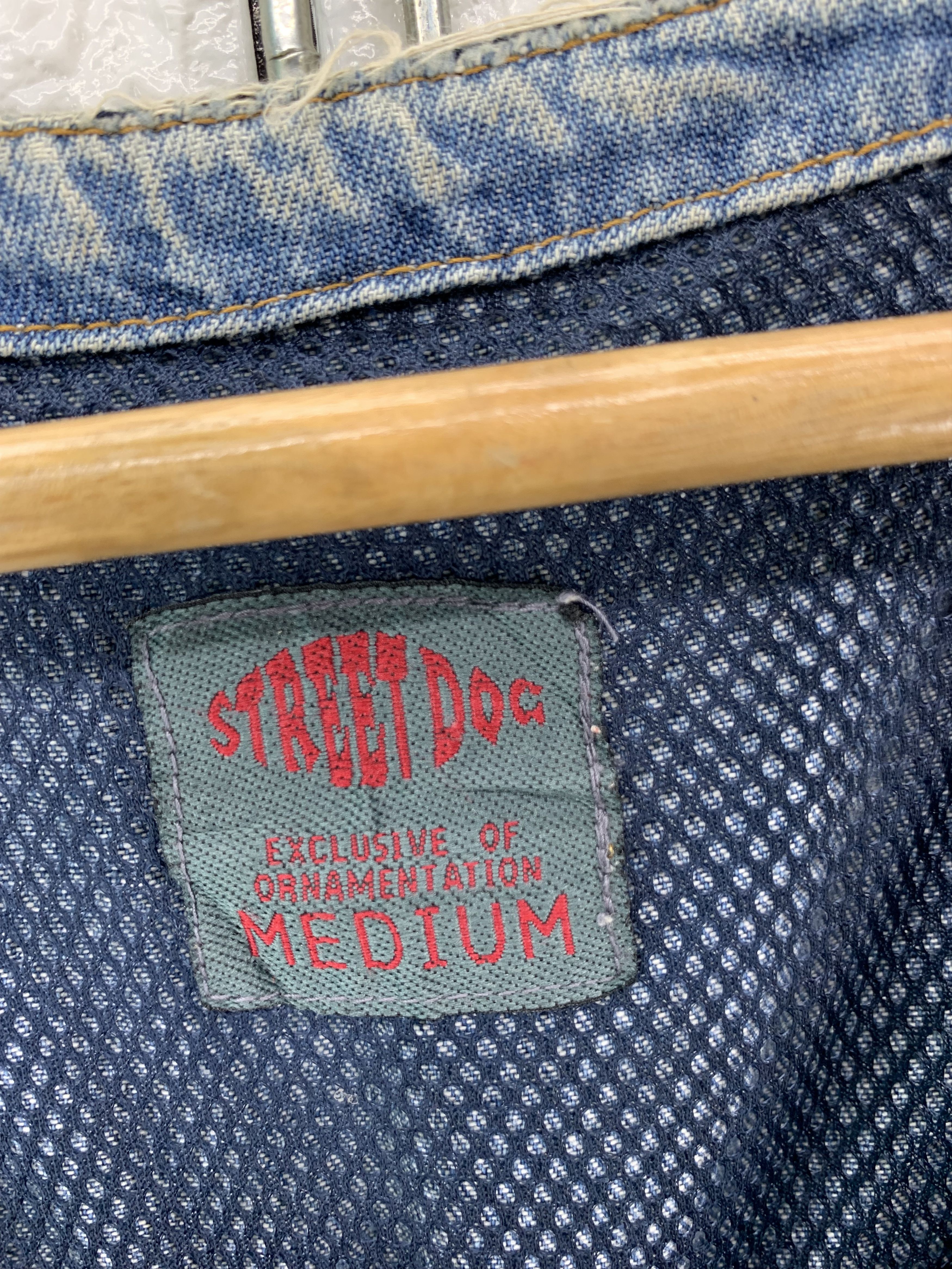 Japanese Brand × Vintage Vintage Denim Vest Size US S / EU 44-46 / 1 - 5 Thumbnail