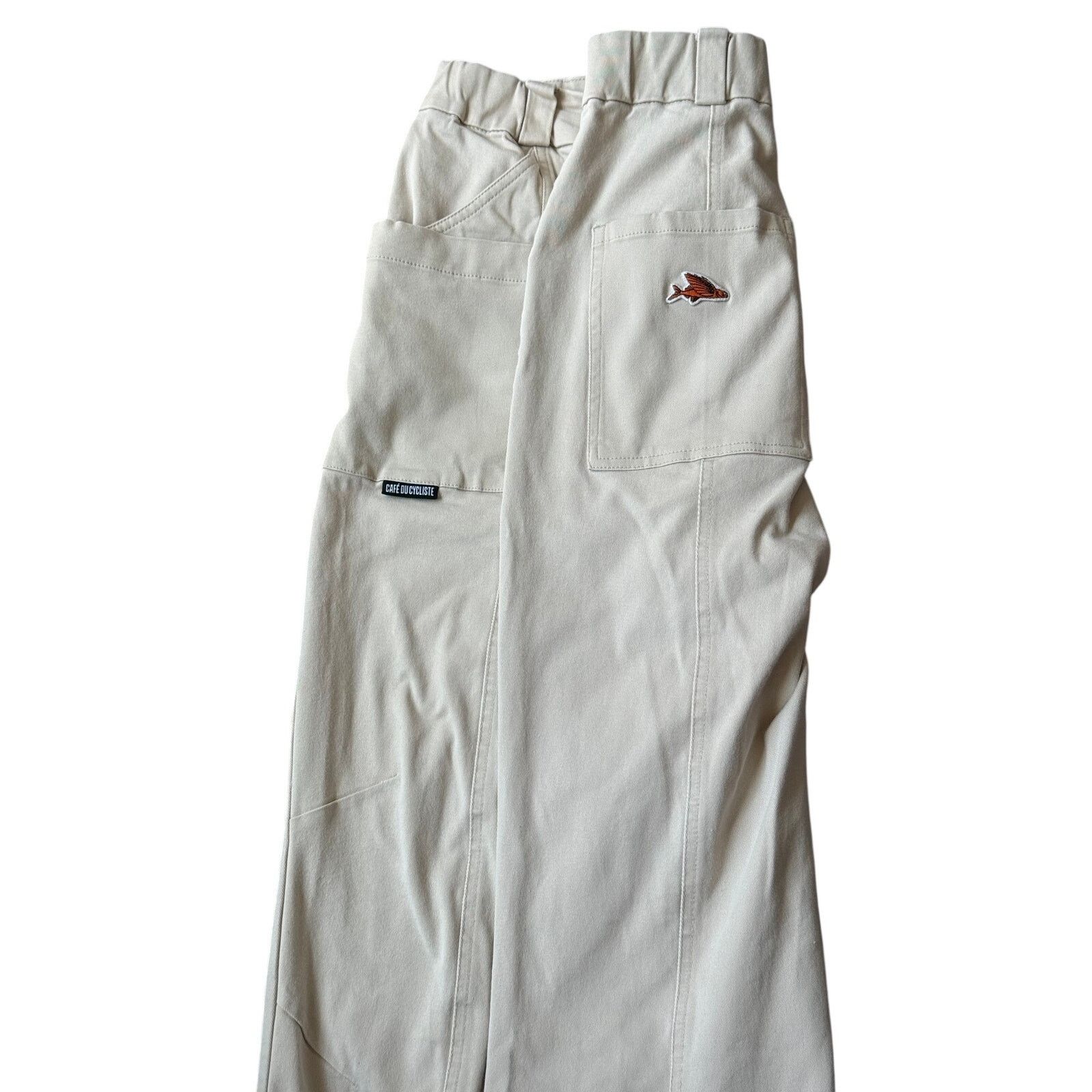 Cafe du Cycliste Cafe du Cycliste Heloise Pants Cream Cotton Twill Size M Size US 32 / EU 48 - 3 Thumbnail