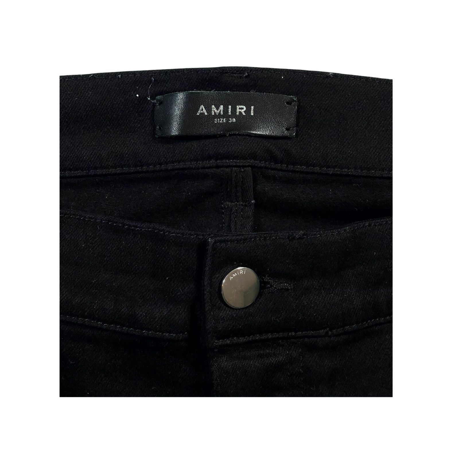 Amiri Amiri "Vine Side Logo" Black Jeans Size US 38 / EU 54 - 5 Thumbnail