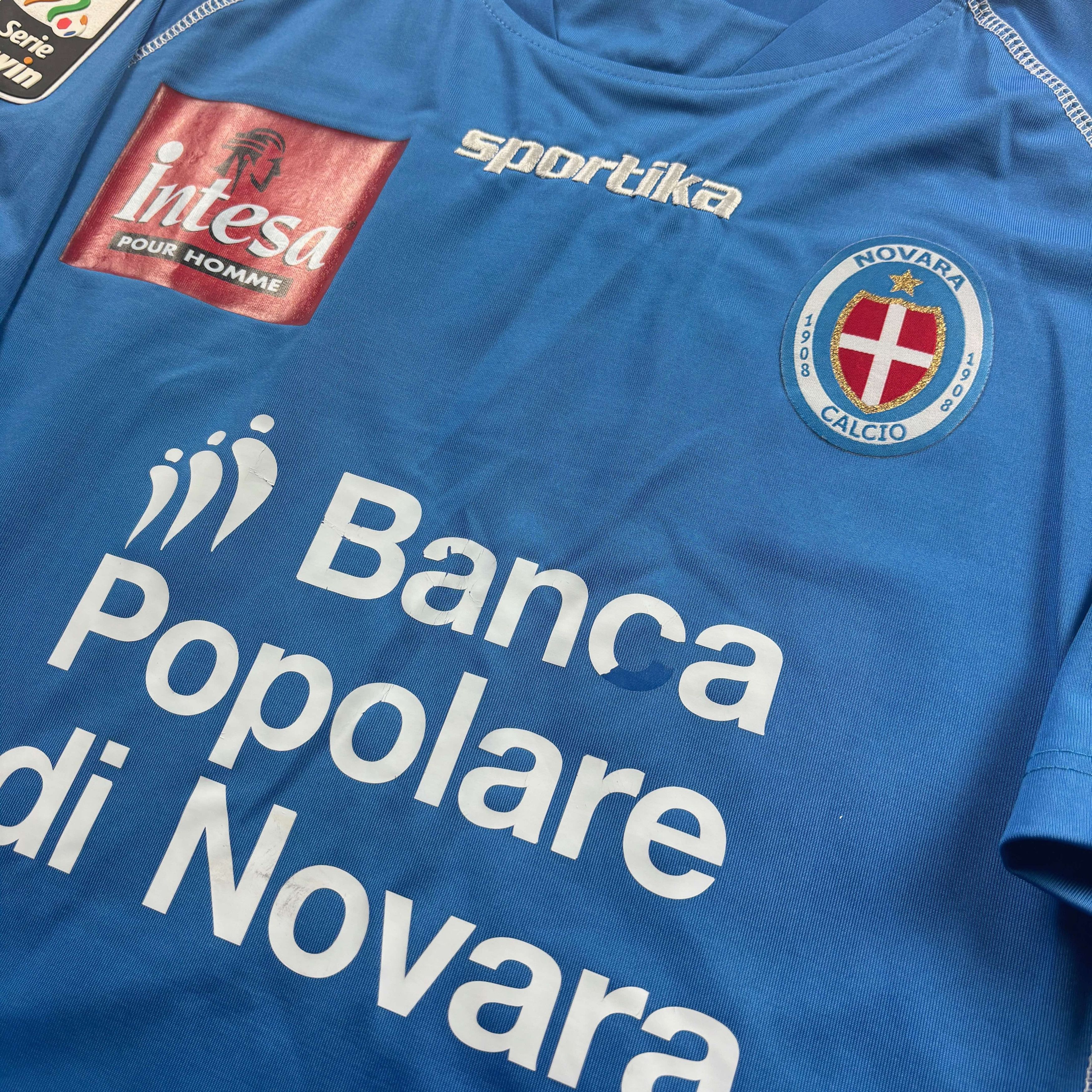 Other MATCH WORN Novara 2010-11 Sportika Rubino football jersey Size US L / EU 52-54 / 3 - 3 Thumbnail